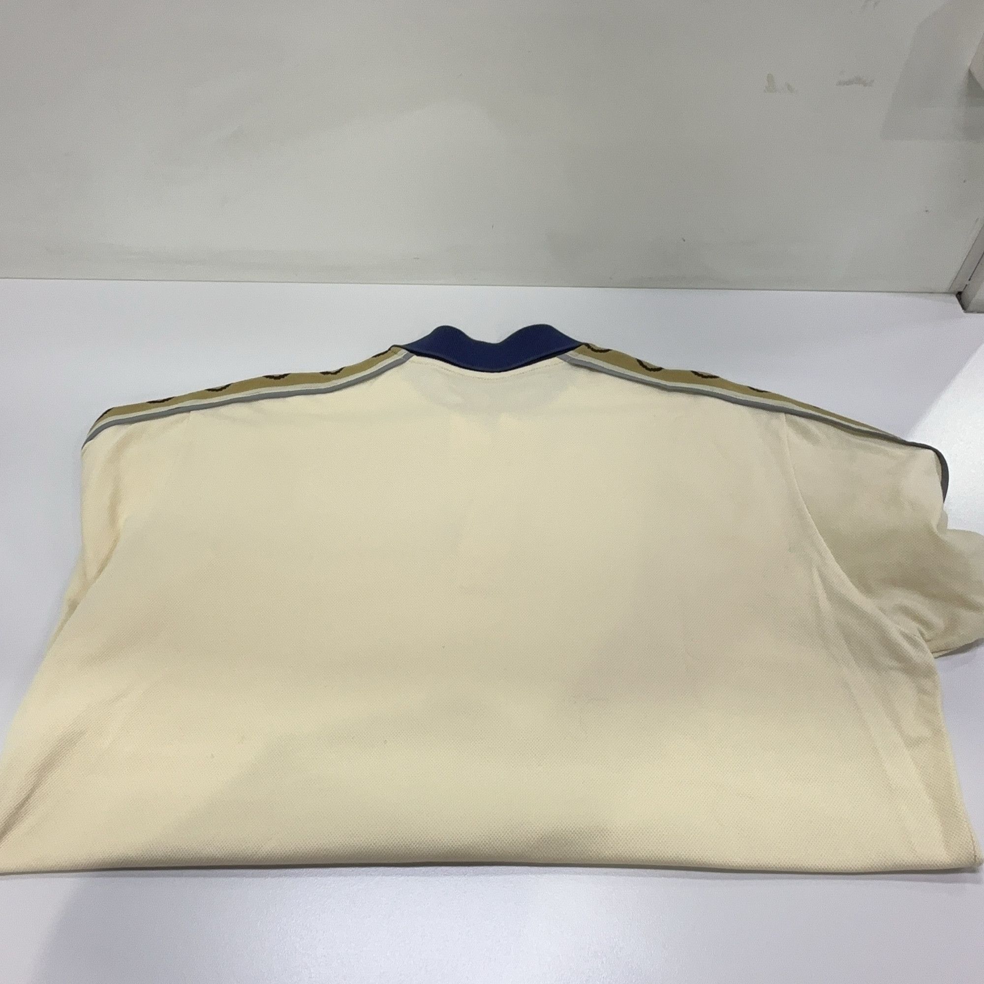 Gucci Gucci Logo Stripe Polo Shirt Size L Size US L / EU 52-54 / 3 - 19 Thumbnail