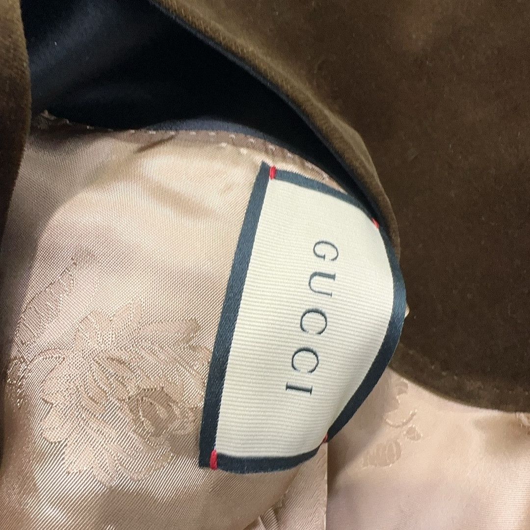 Gucci Gucci Contrast Lapel Velvet Blazer EU 46 Size 36R - 6 Thumbnail