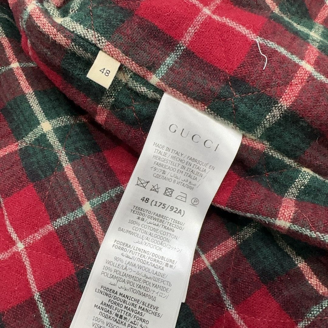 Gucci Gucci Logo Print Denim Jacket 48 Size US M / EU 48-50 / 2 - 6 Thumbnail