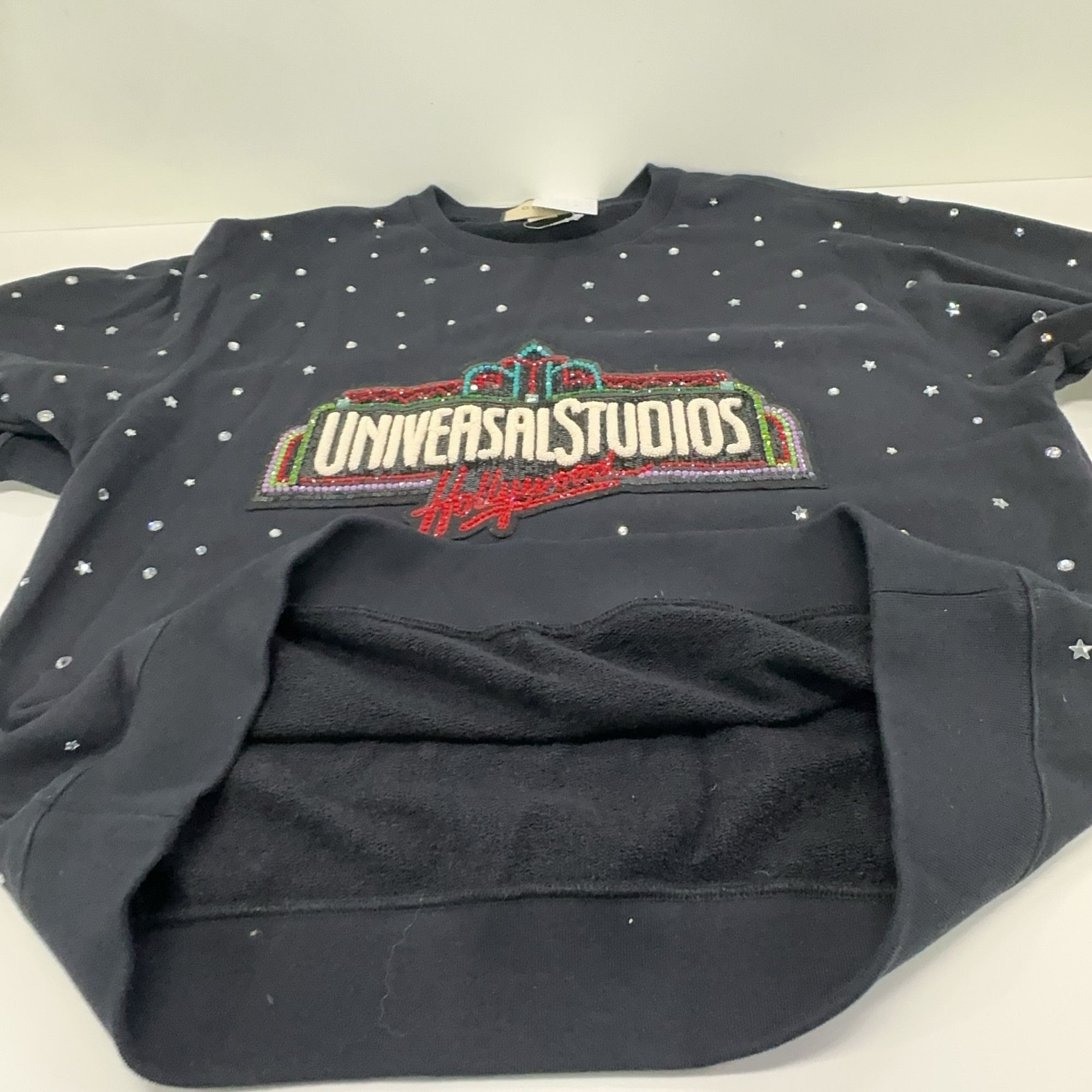 Gucci Gucci x Universal Studios Crystal Logo Sweatshirt Size S Size US S / EU 44-46 / 1 - 8 Thumbnail