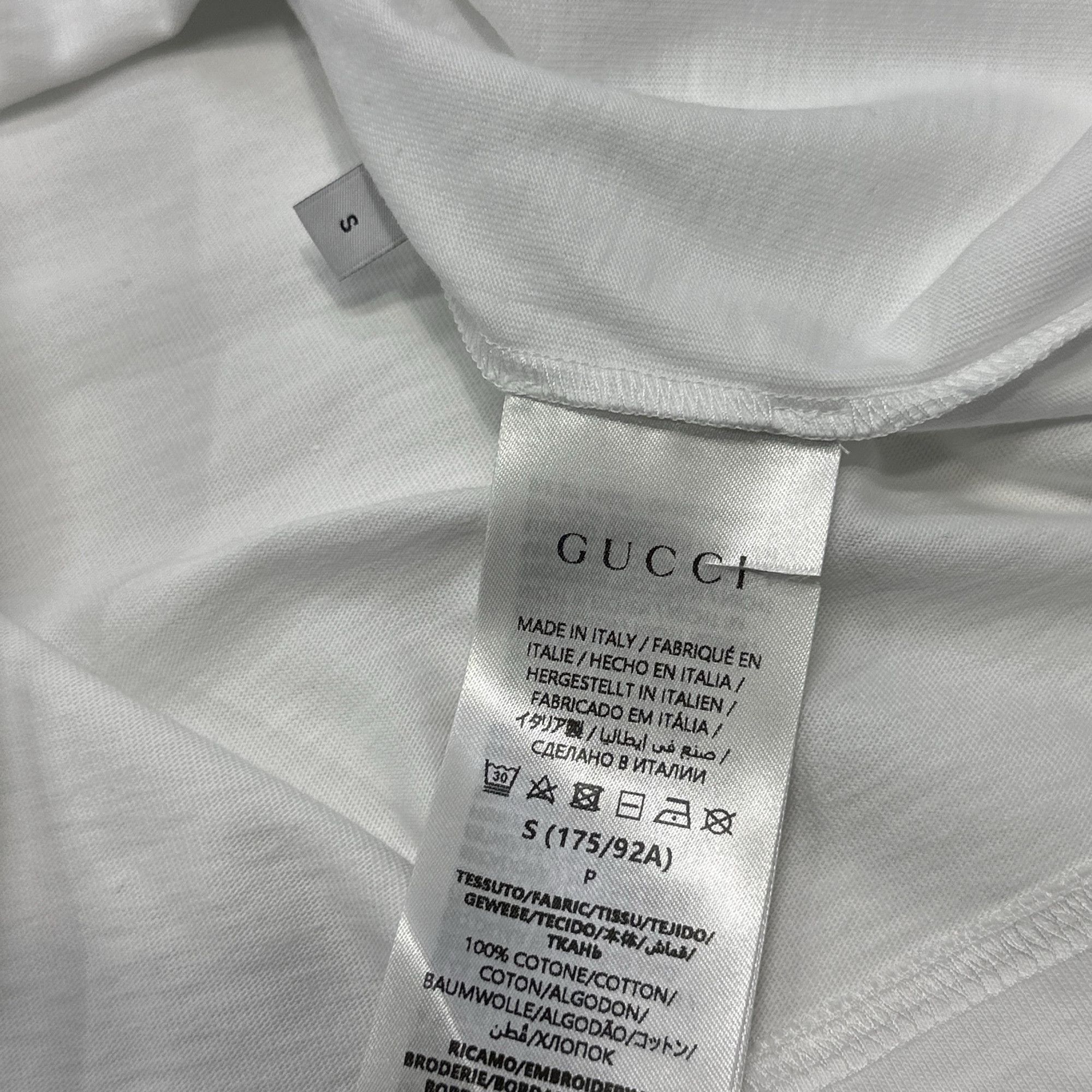 Gucci Gucci Lido Graphic Logo T-Shirt Size S Size US S / EU 44-46 / 1 - 6 Thumbnail
