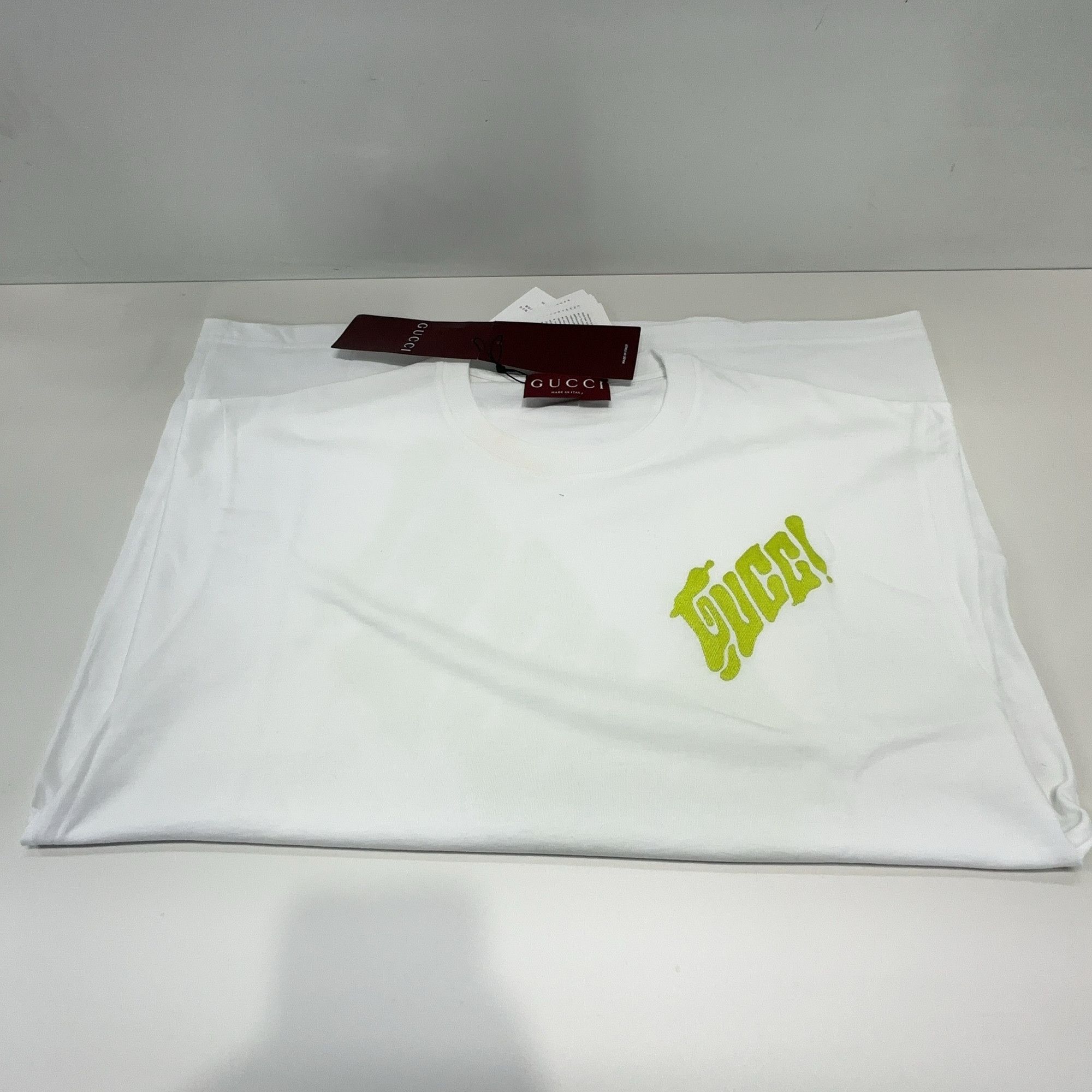 Gucci Gucci Lido Graphic Logo T-Shirt Size S Size US S / EU 44-46 / 1 - 8 Thumbnail