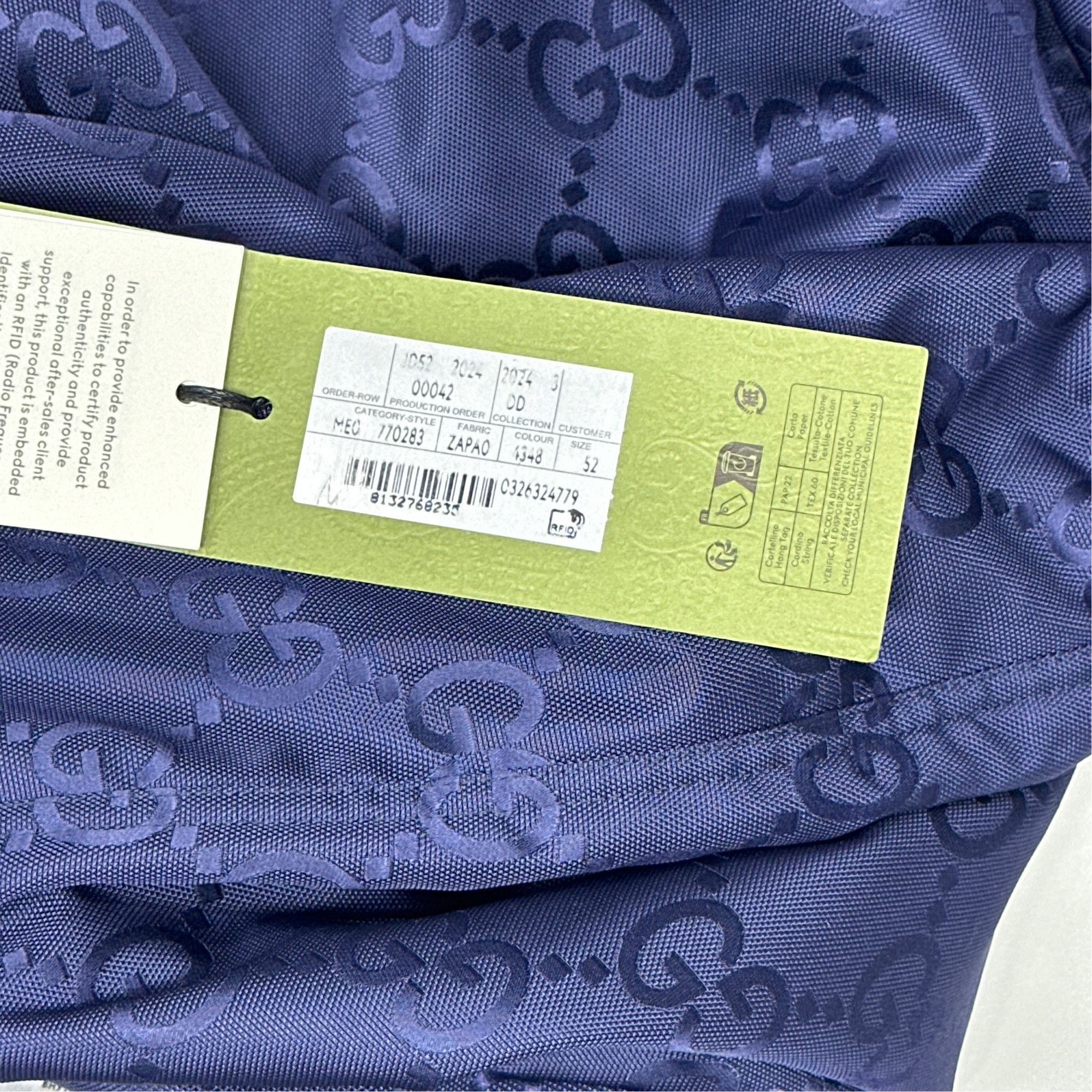 Gucci Gucci GG Monogram Zip Track Jacket 52 Size US L / EU 52-54 / 3 - 4 Thumbnail