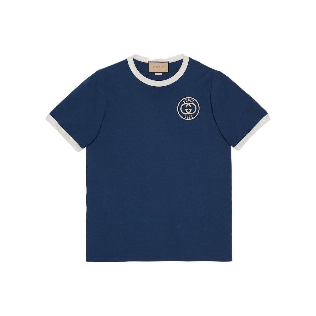 Gucci Gucci Embroidered Interlocking G T-Shirt XL Size US XL / EU 56 / 4 - 2 Thumbnail