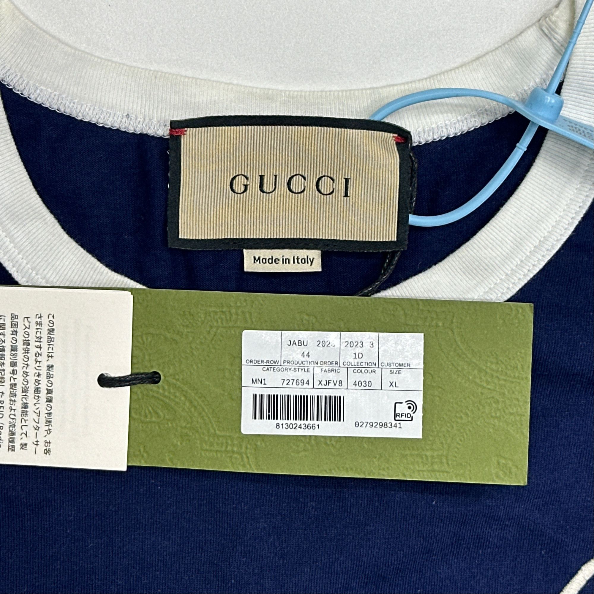 Gucci Gucci Embroidered Interlocking G T-Shirt XL Size US XL / EU 56 / 4 - 3 Thumbnail