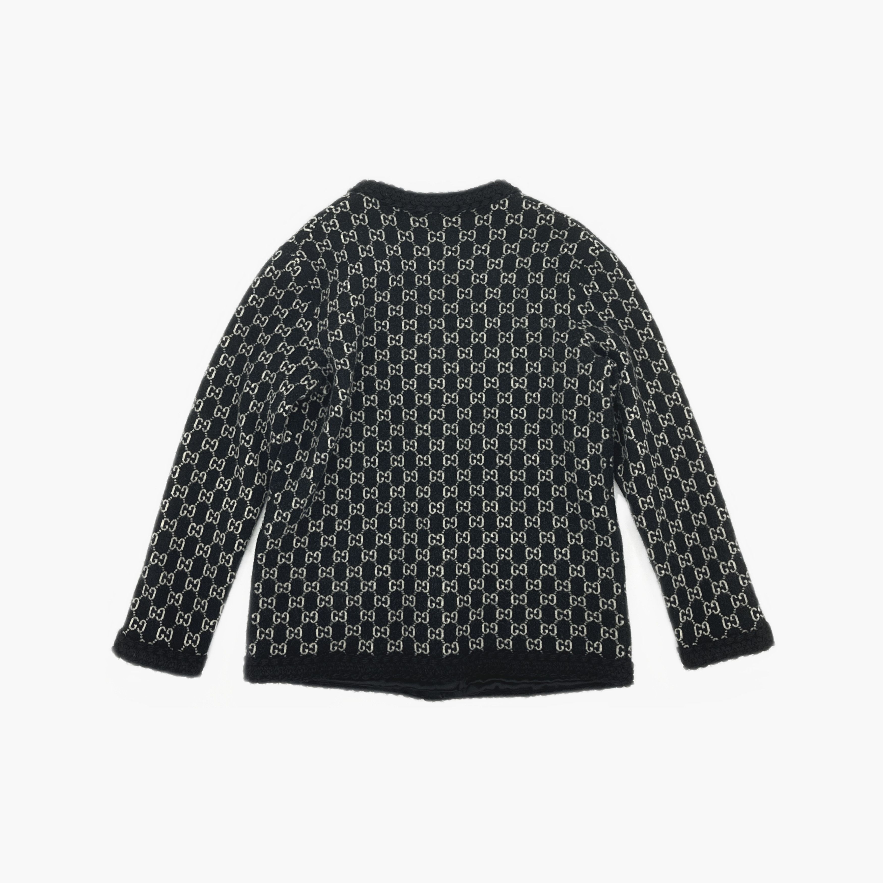Gucci Gucci GG Monogram Wool Cardigan M Size M / US 6-8 / IT 42-44 - 3 Thumbnail