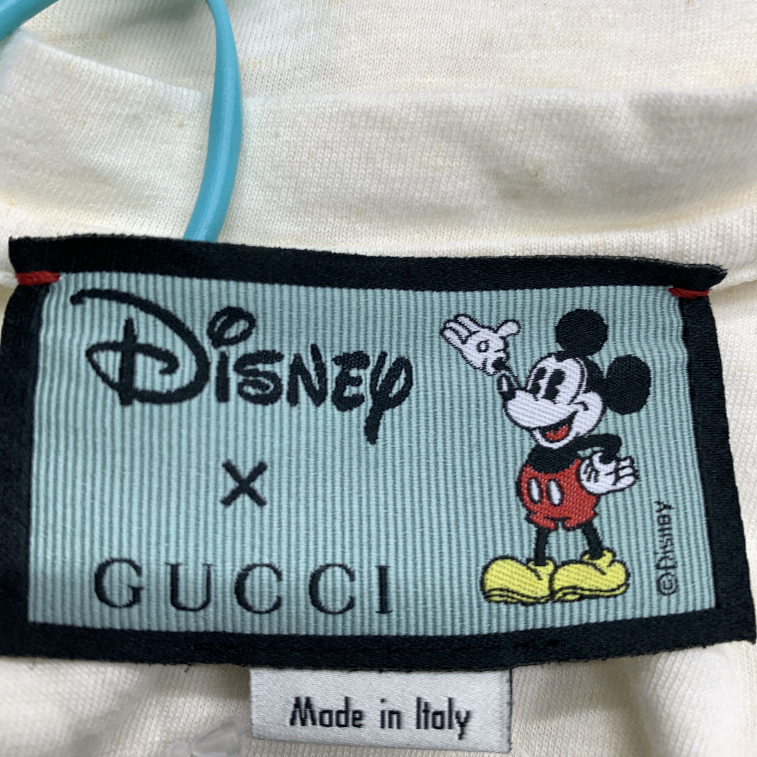 Gucci Gucci x Disney Mickey Mouse Print T-Shirt XL Size US XL / EU 56 / 4 - 3 Thumbnail