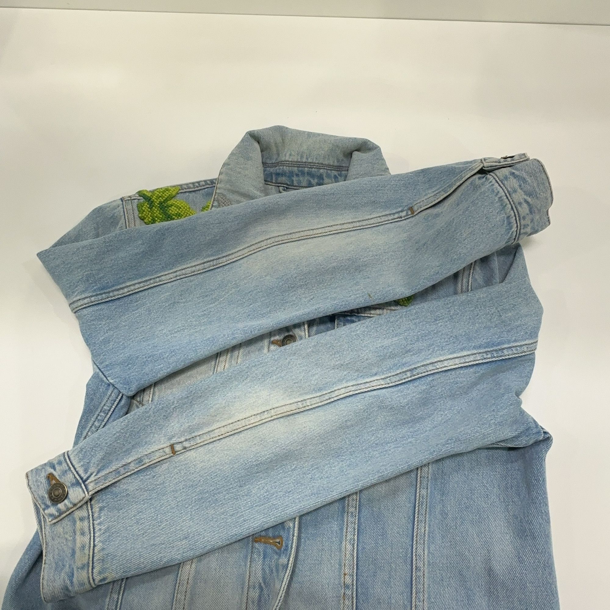 Gucci Gucci Tiger Embroidered Denim Jacket 40 Size S / US 4 / IT 40 - 11 Thumbnail