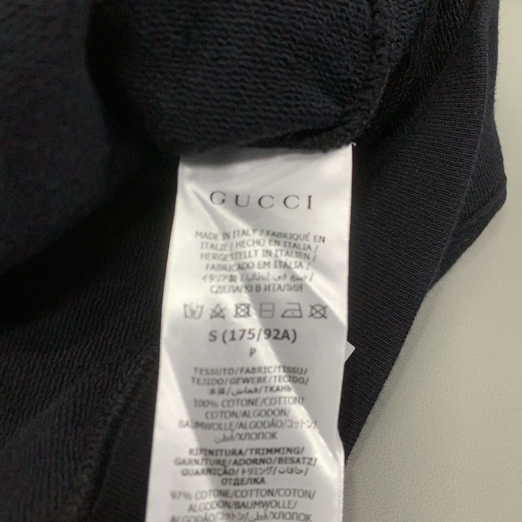 Gucci Gucci Logo Graphic Print Hoodie Size S Size US S / EU 44-46 / 1 - 5 Thumbnail