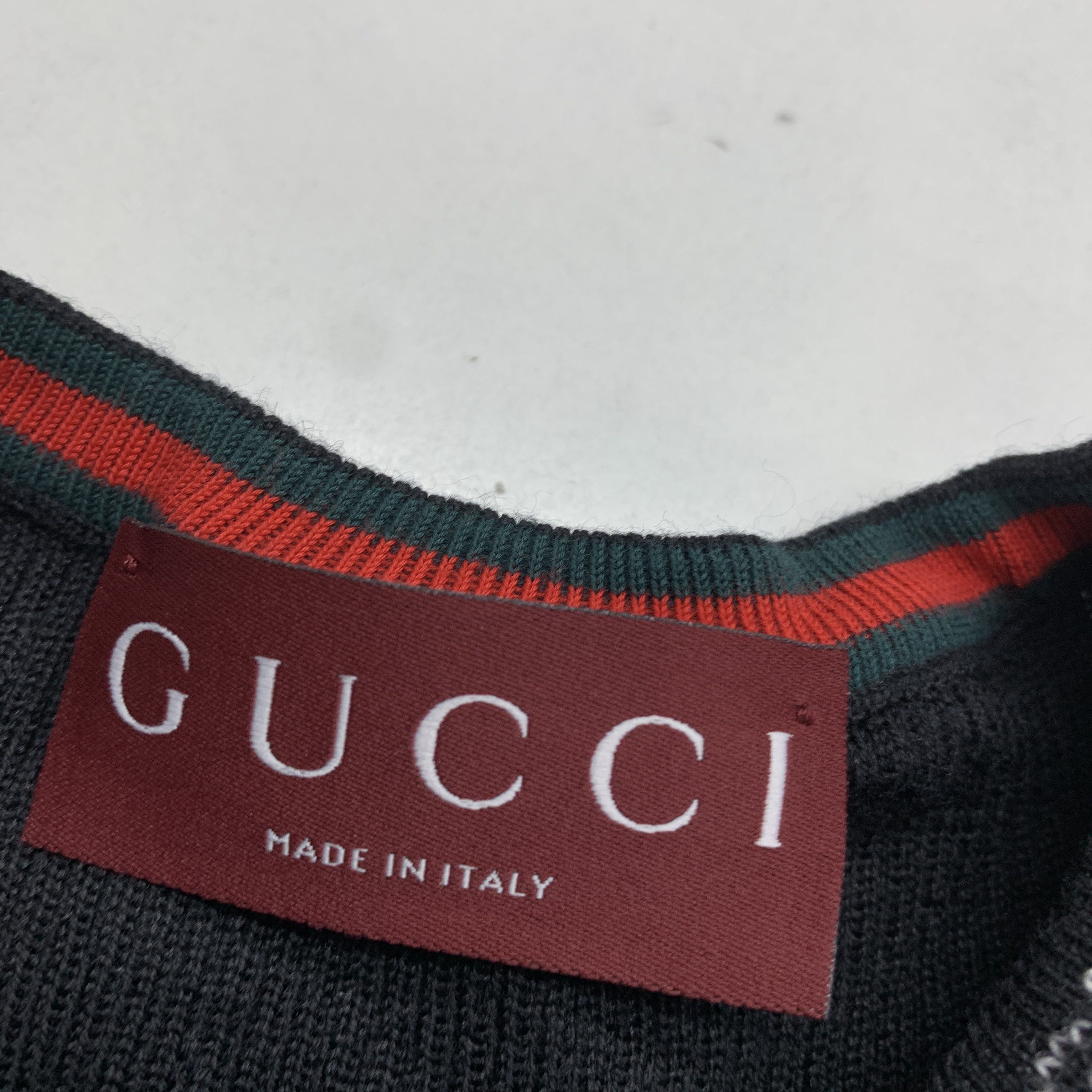 Gucci Gucci Logo Intarsia Knit Top S Size S / US 4 / IT 40 - 3 Thumbnail