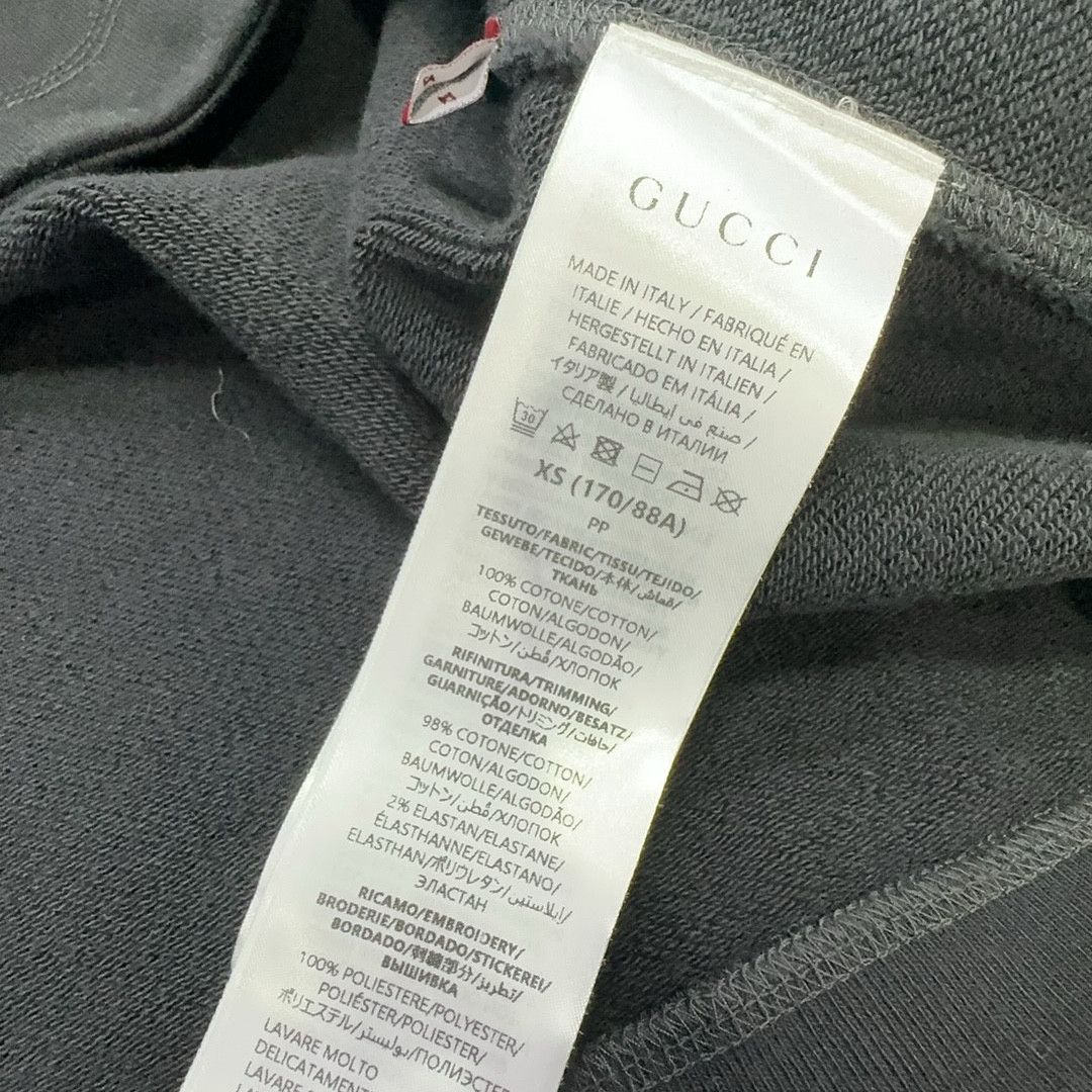 Gucci Gucci Logo Graphic Print Hoodie US XS Size US XS / EU 42 / 0 - 7 Thumbnail