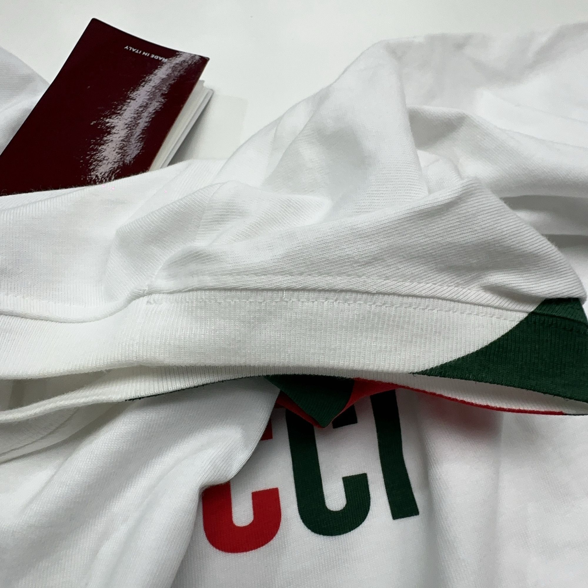 Gucci Gucci Web Logo T-Shirt Size XL Size US XL / EU 56 / 4 - 11 Thumbnail
