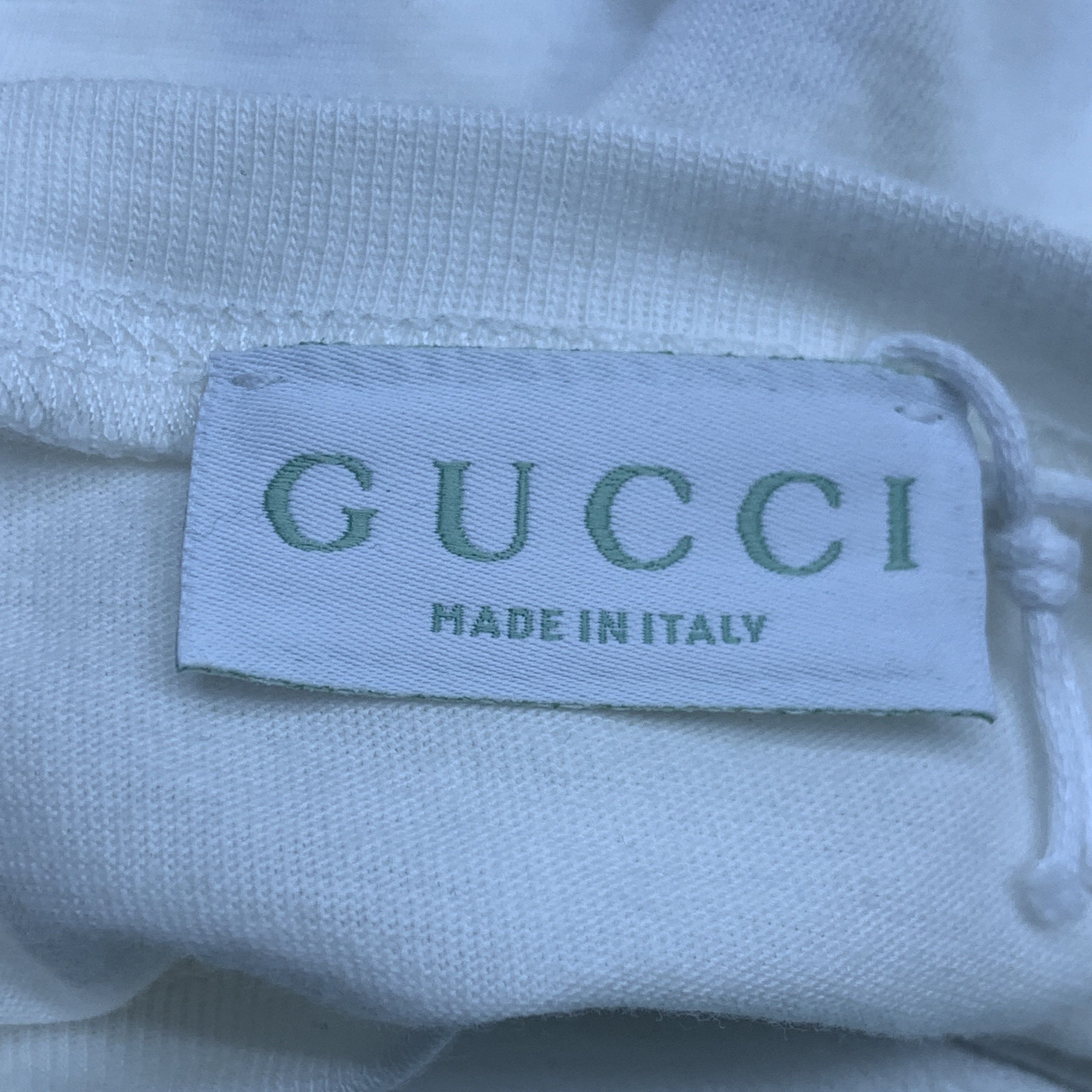 Gucci Gucci Cherry Logo Print T-Shirt Size 8 Size XXS / US 00 / IT 34 - 4 Thumbnail