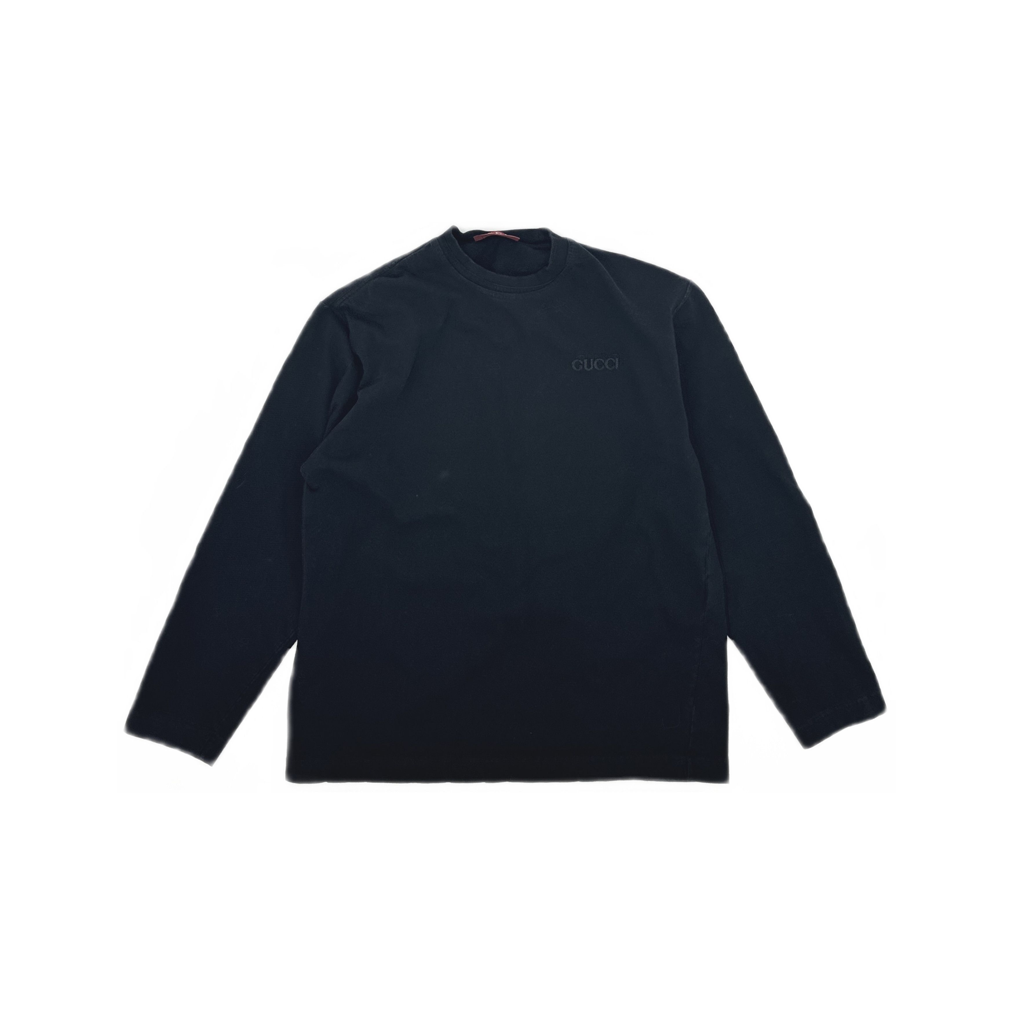 Gucci Gucci Solid Long Sleeve T-Shirt XS Size US XS / EU 42 / 0 - 2 Thumbnail