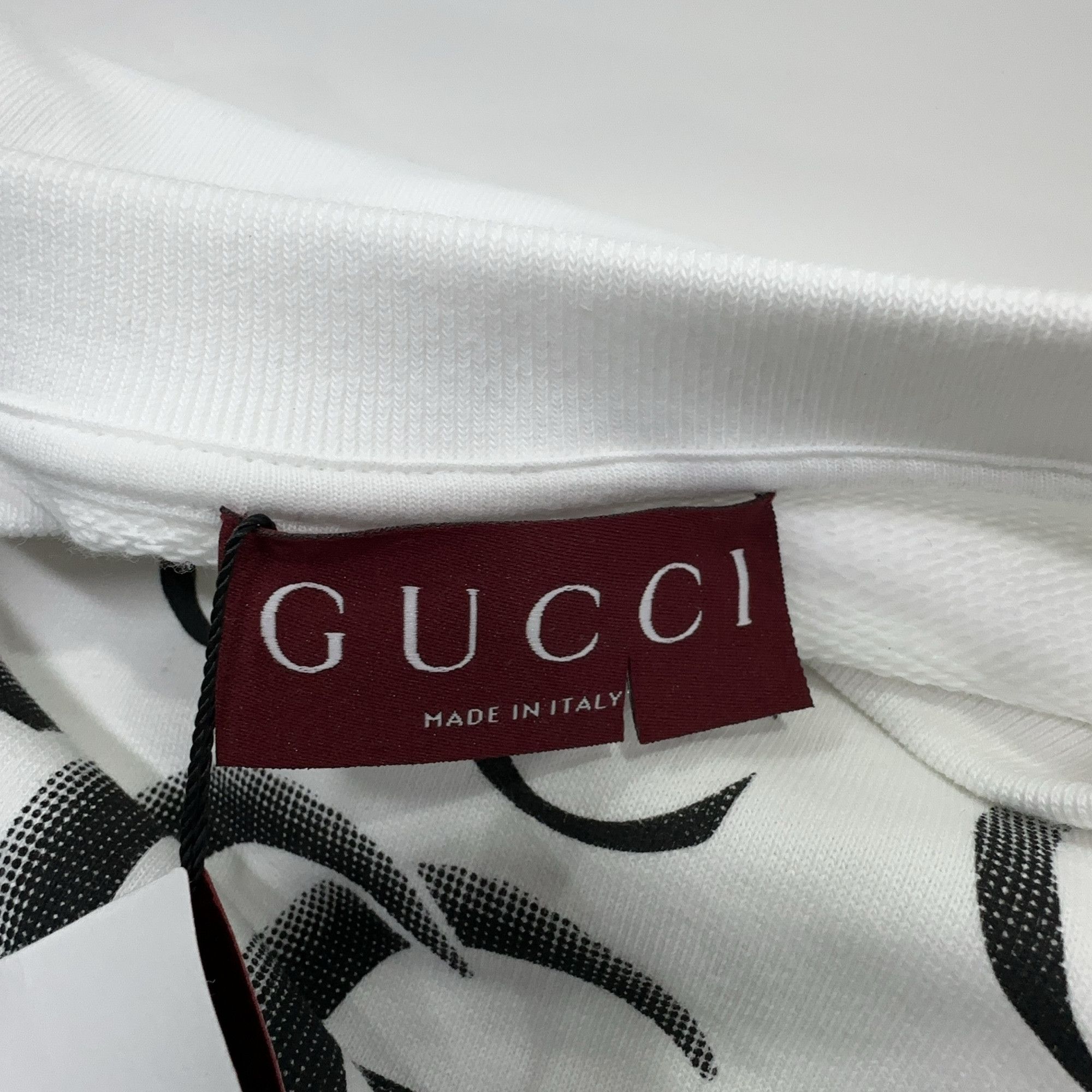 Gucci Gucci Lido Logo Print Crewneck Sweatshirt Size M Size US M / EU 48-50 / 2 - 6 Thumbnail
