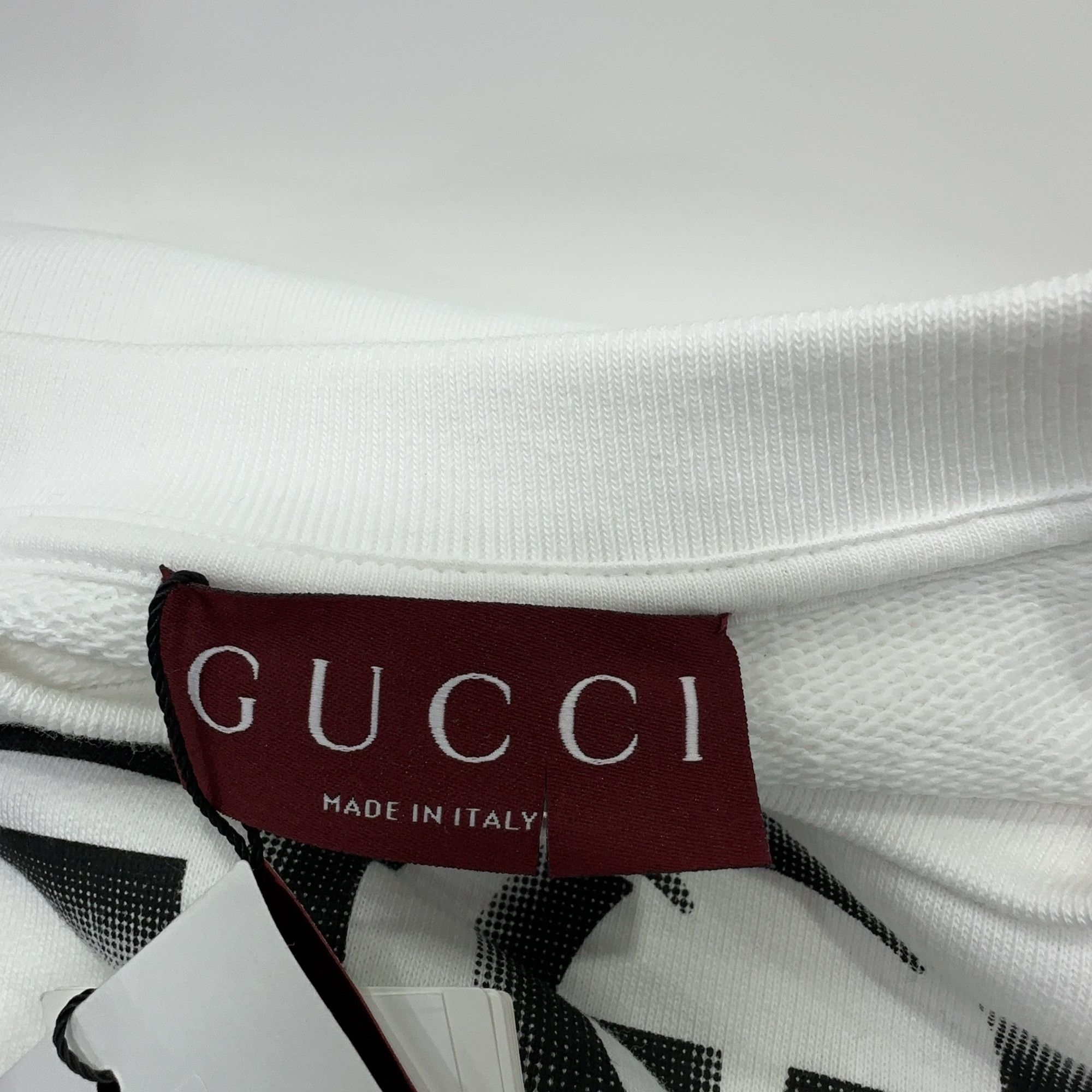 Gucci Gucci Lido Logo Print Crewneck Sweatshirt Size M Size US M / EU 48-50 / 2 - 7 Thumbnail