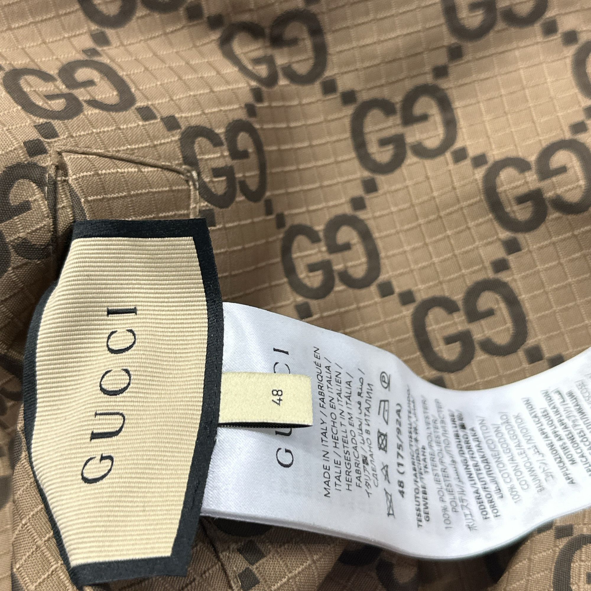 Gucci Gucci GG Monogram Reversible Zip Jacket 48 Size US M / EU 48-50 / 2 - 6 Thumbnail