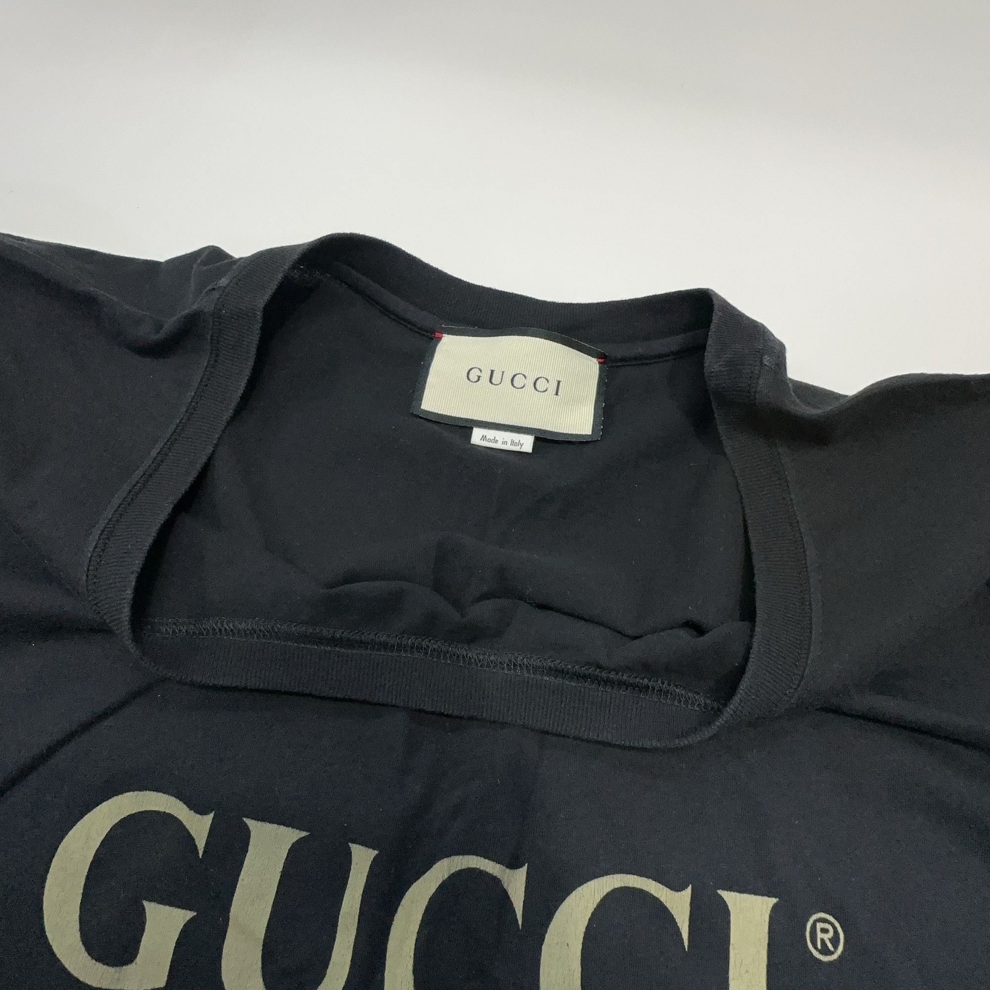 Gucci Gucci Logo Belt Print T-Shirt XL Size US XL / EU 56 / 4 - 7 Thumbnail