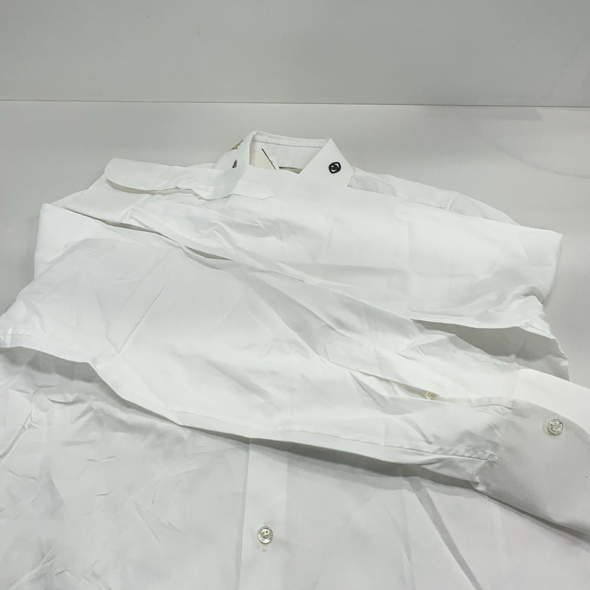Gucci Gucci Embroidered Collar Cotton Shirt 15.5 Size US M / EU 48-50 / 2 - 12 Thumbnail