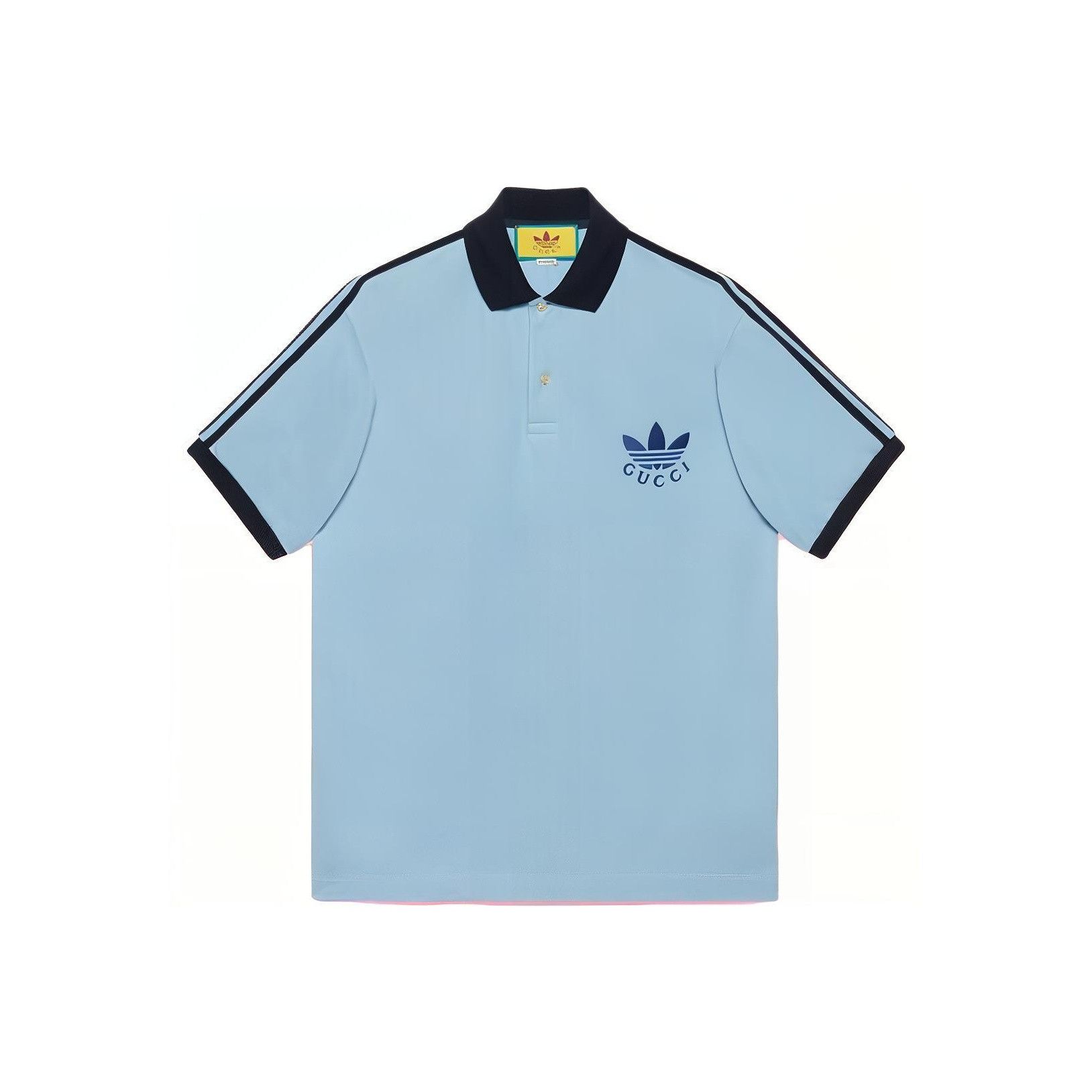 Gucci Gucci x Adidas Striped Polo Shirt S Size US S / EU 44-46 / 1 - 2 Thumbnail