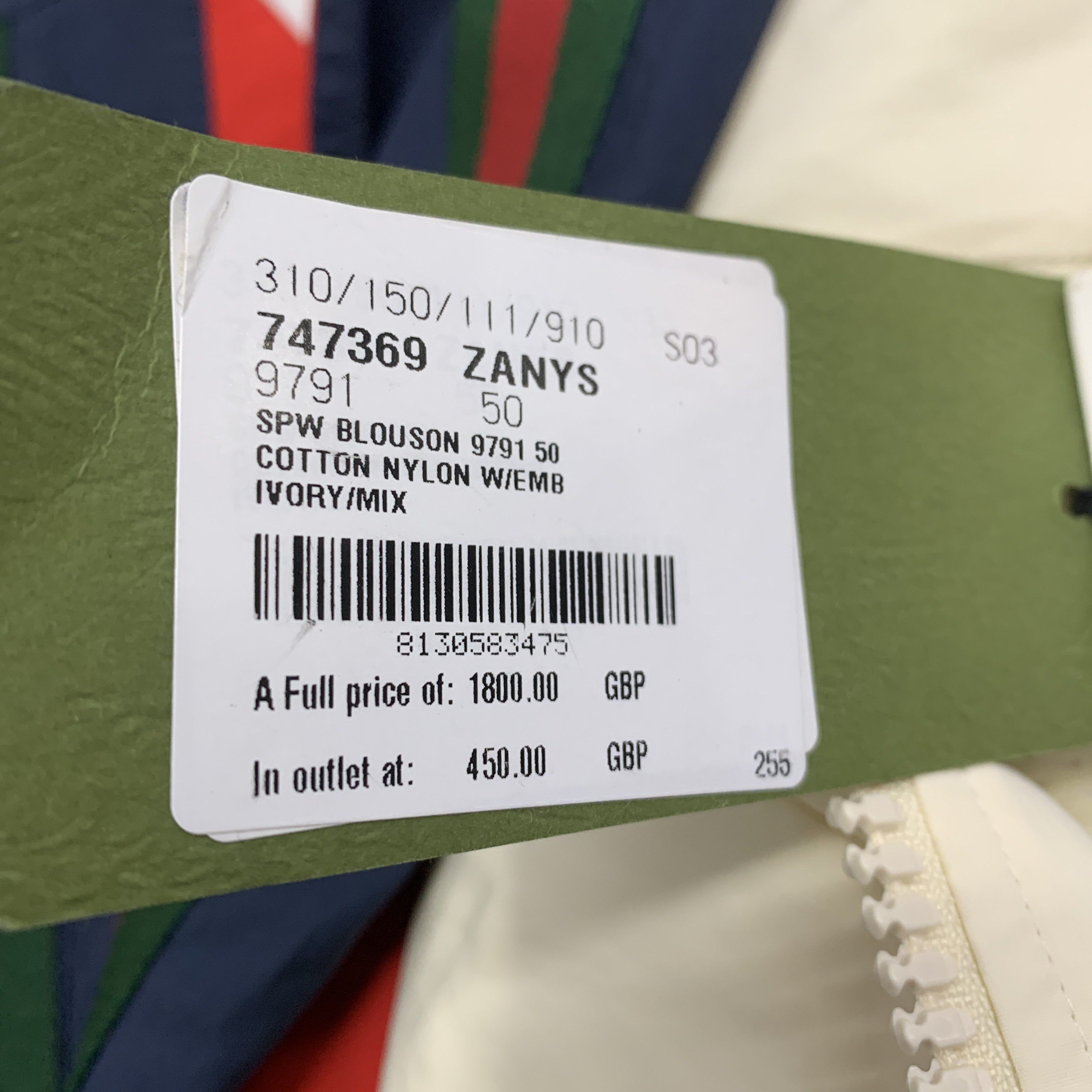Gucci Gucci Logo Colorblock Blouson Jacket EU 50 Size US M / EU 48-50 / 2 - 5 Thumbnail
