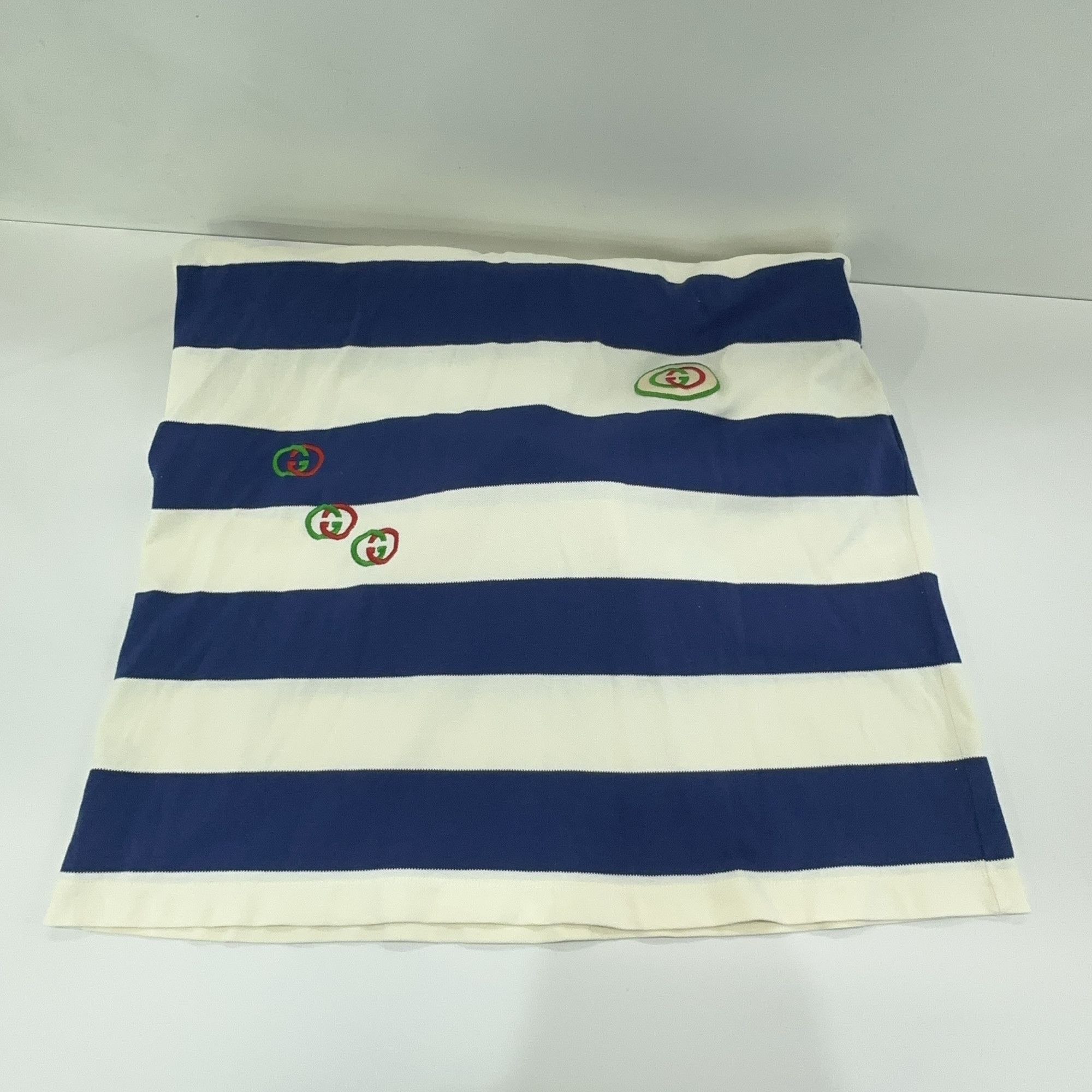 Gucci Gucci Embroidered Striped Polo Shirt XL Size US XL / EU 56 / 4 - 10 Thumbnail