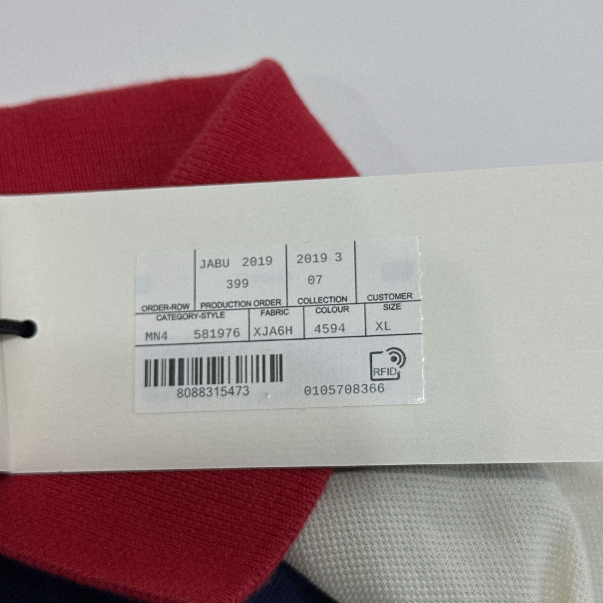 Gucci Gucci Embroidered Striped Polo Shirt XL Size US XL / EU 56 / 4 - 7 Thumbnail