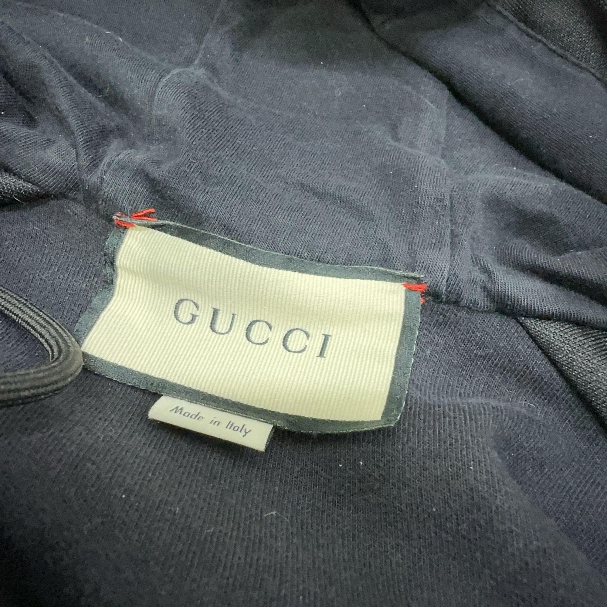 Gucci Gucci Interlocking G Elbow Patch Zip Hoodie M Size US M / EU 48-50 / 2 - 5 Thumbnail