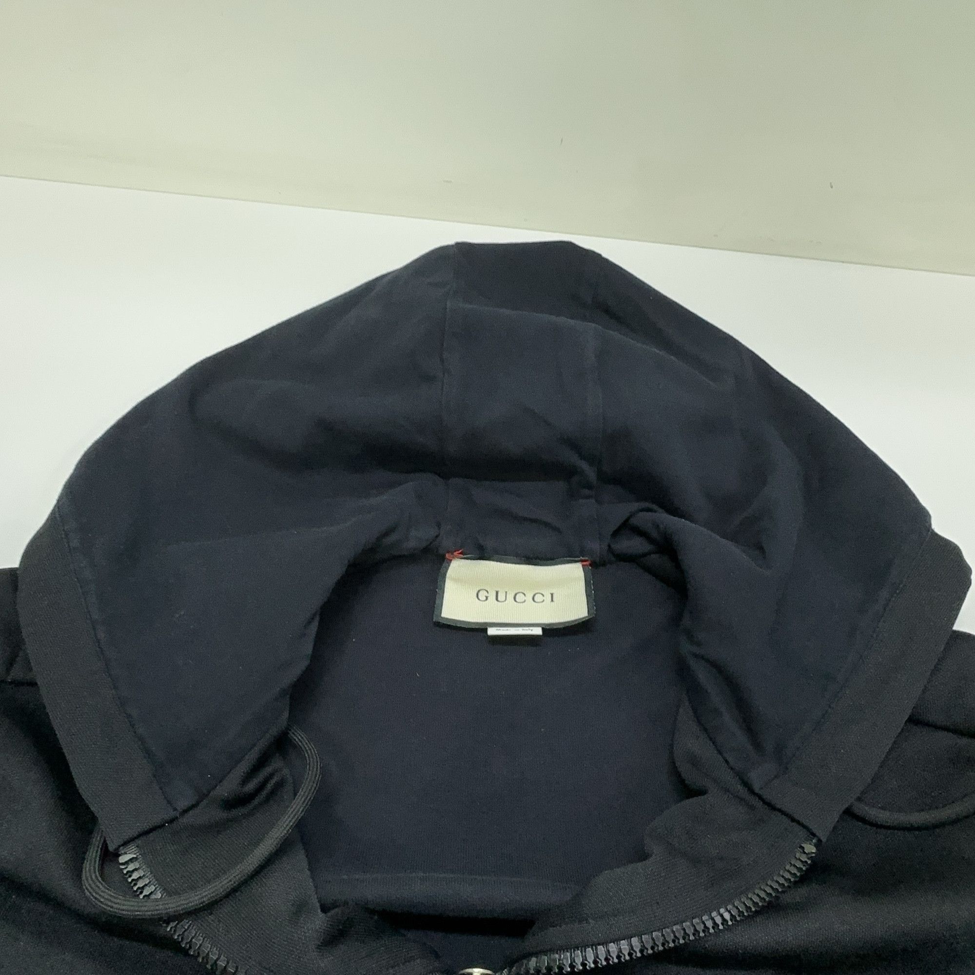 Gucci Gucci Interlocking G Elbow Patch Zip Hoodie M Size US M / EU 48-50 / 2 - 9 Thumbnail