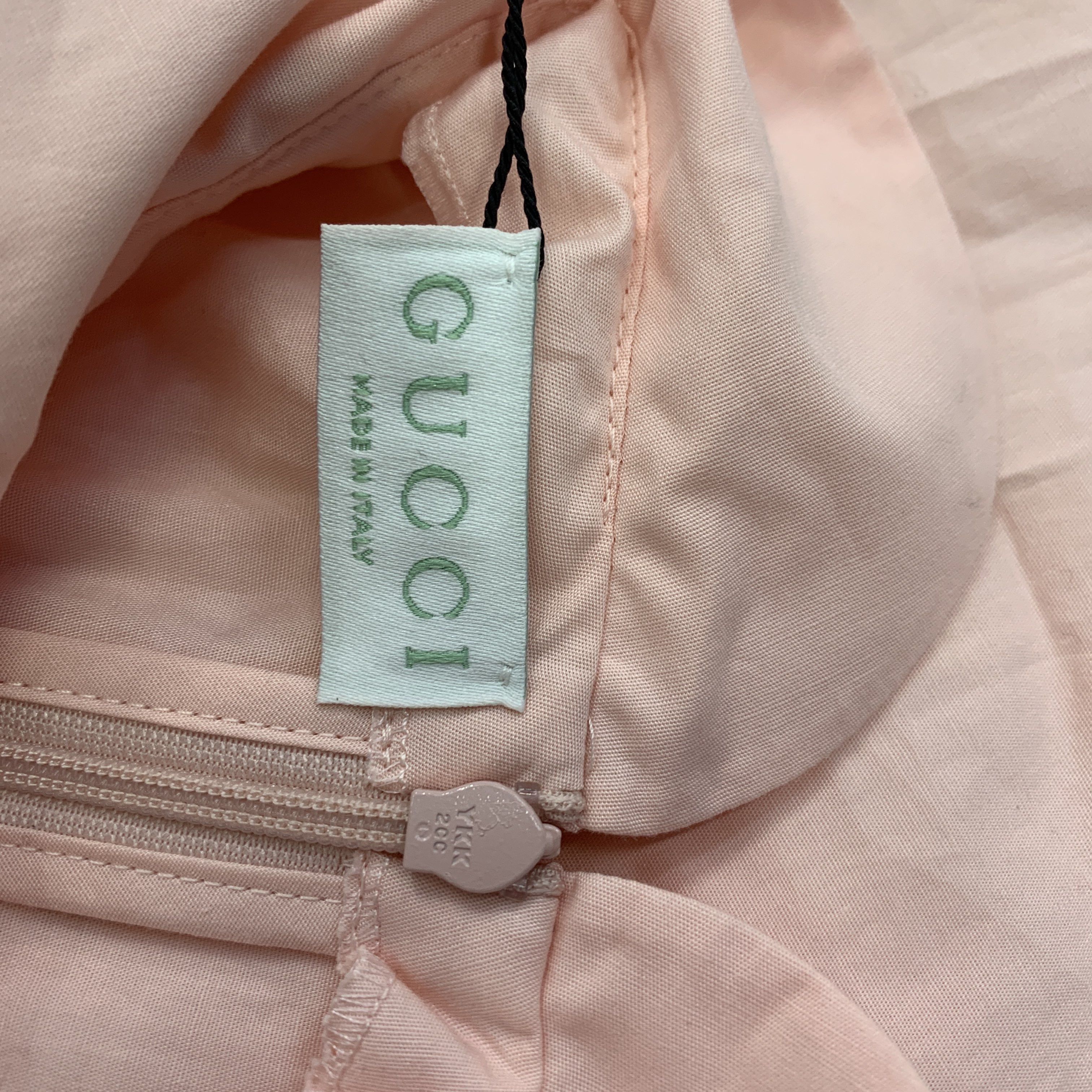 Gucci Gucci Embroidered Cotton Dress 12Y Size XS / US 0-2 / IT 36-38 - 3 Thumbnail