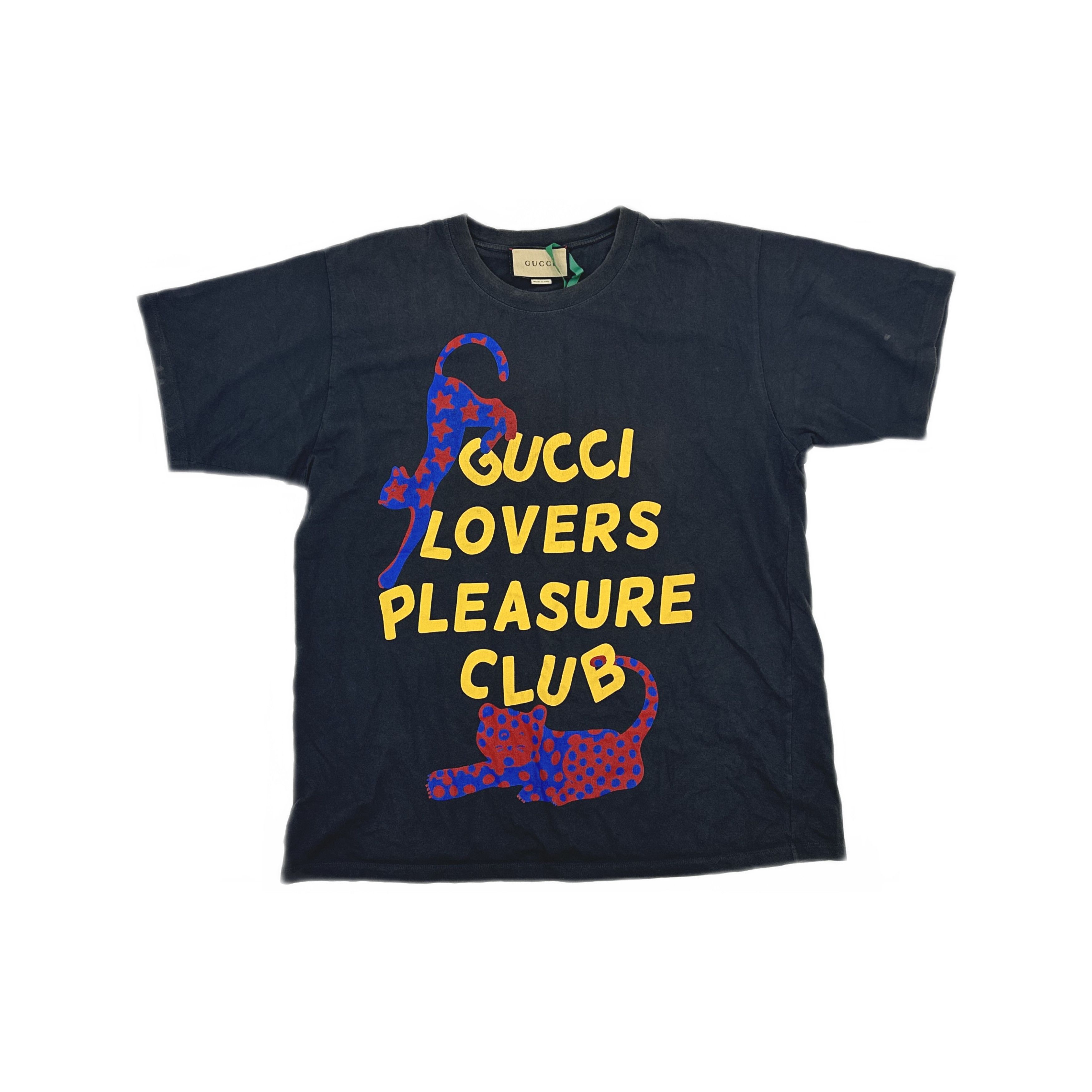 Gucci Gucci Lovers Pleasure Club Graphic T-Shirt L Size US L / EU 52-54 / 3 - 2 Thumbnail