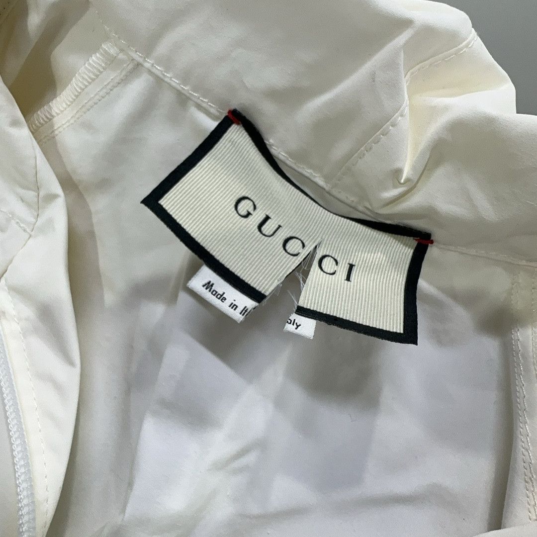 Gucci Gucci Web Stripe Logo Windbreaker Size 48 Size US M / EU 48-50 / 2 - 6 Thumbnail