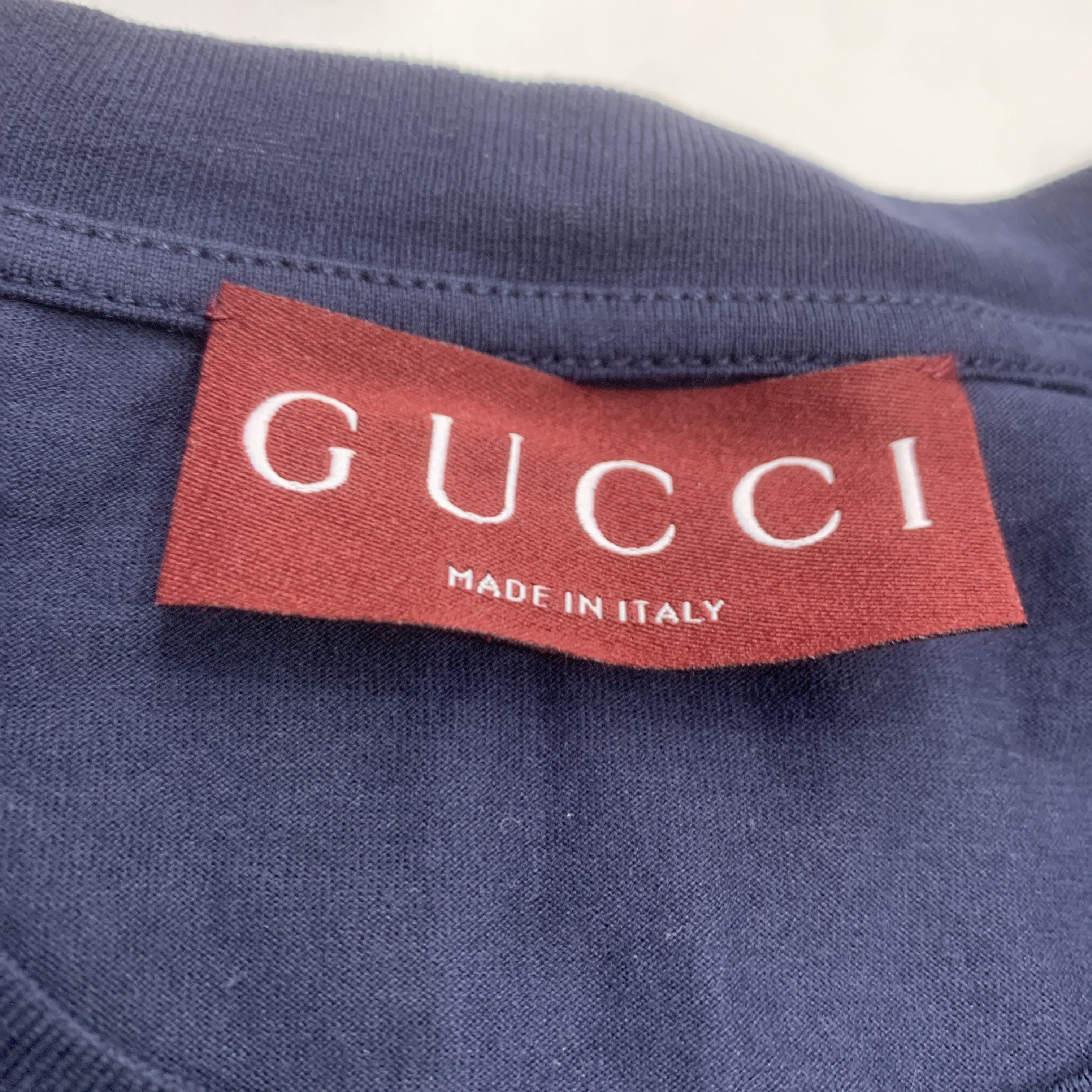 Gucci Gucci Lido Logo Print T-Shirt XL Size XL / US 12-14 / IT 48-50 - 3 Thumbnail