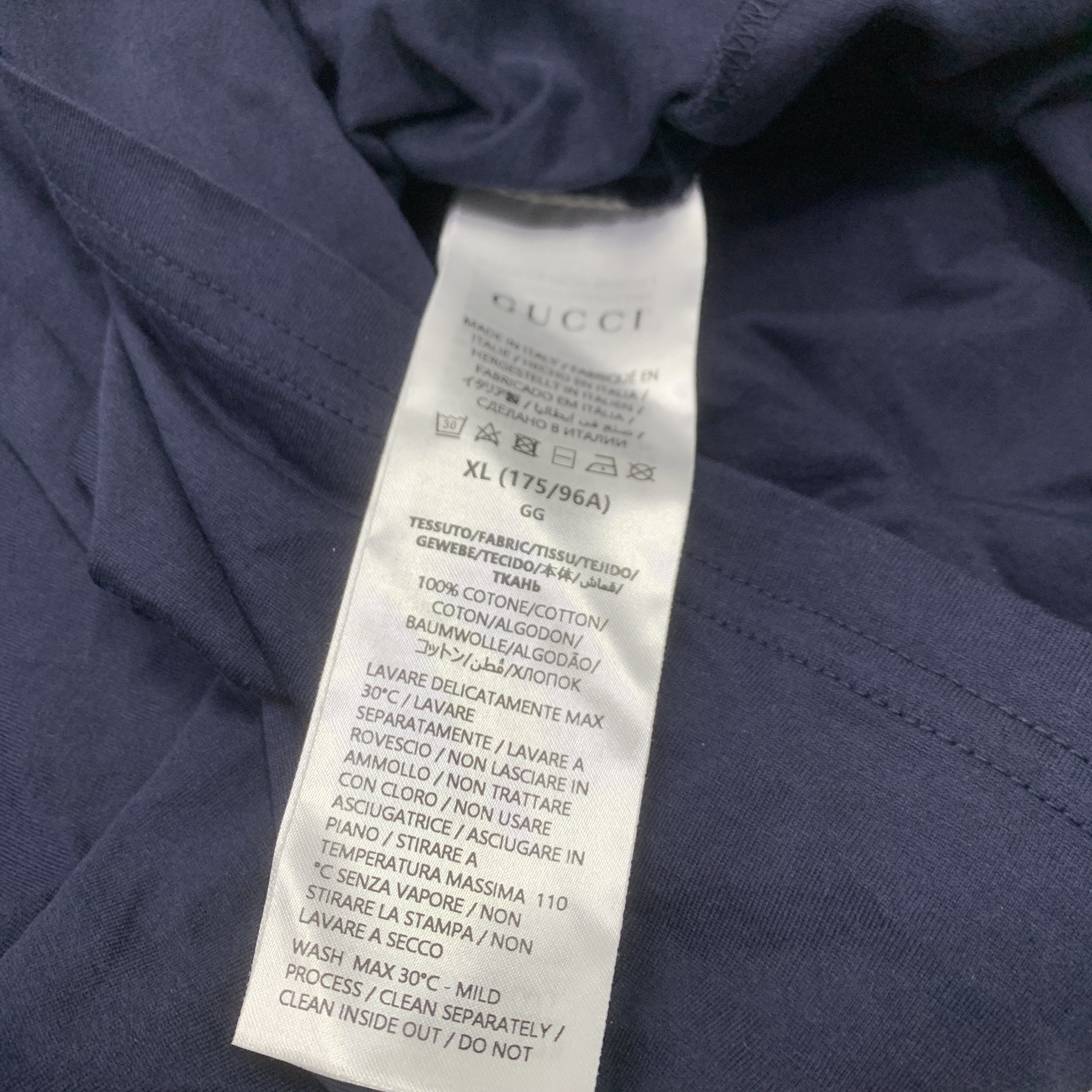 Gucci Gucci Lido Logo Print T-Shirt XL Size XL / US 12-14 / IT 48-50 - 4 Thumbnail