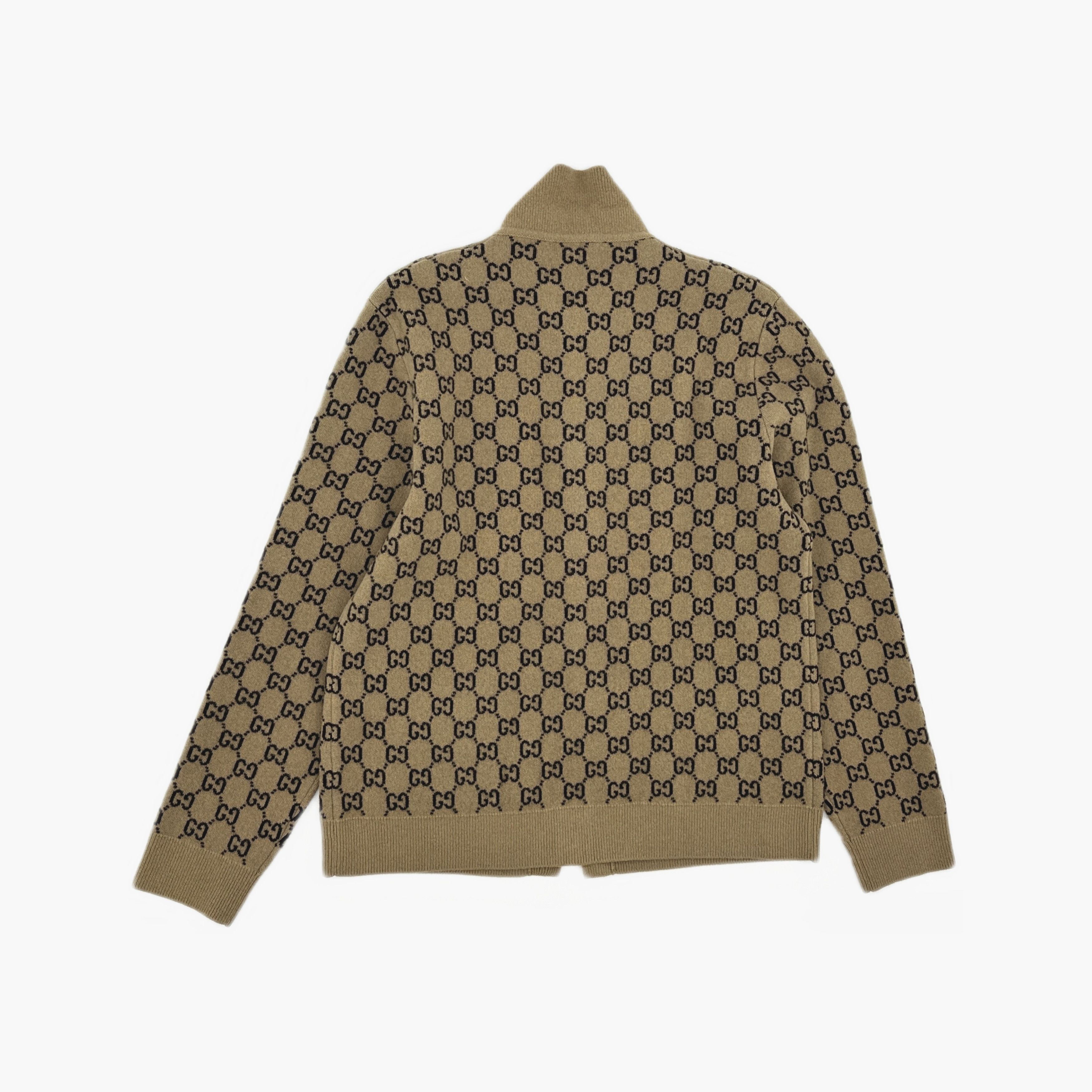 Gucci Gucci GG Monogram Cardigan Size L Size US L / EU 52-54 / 3 - 3 Thumbnail