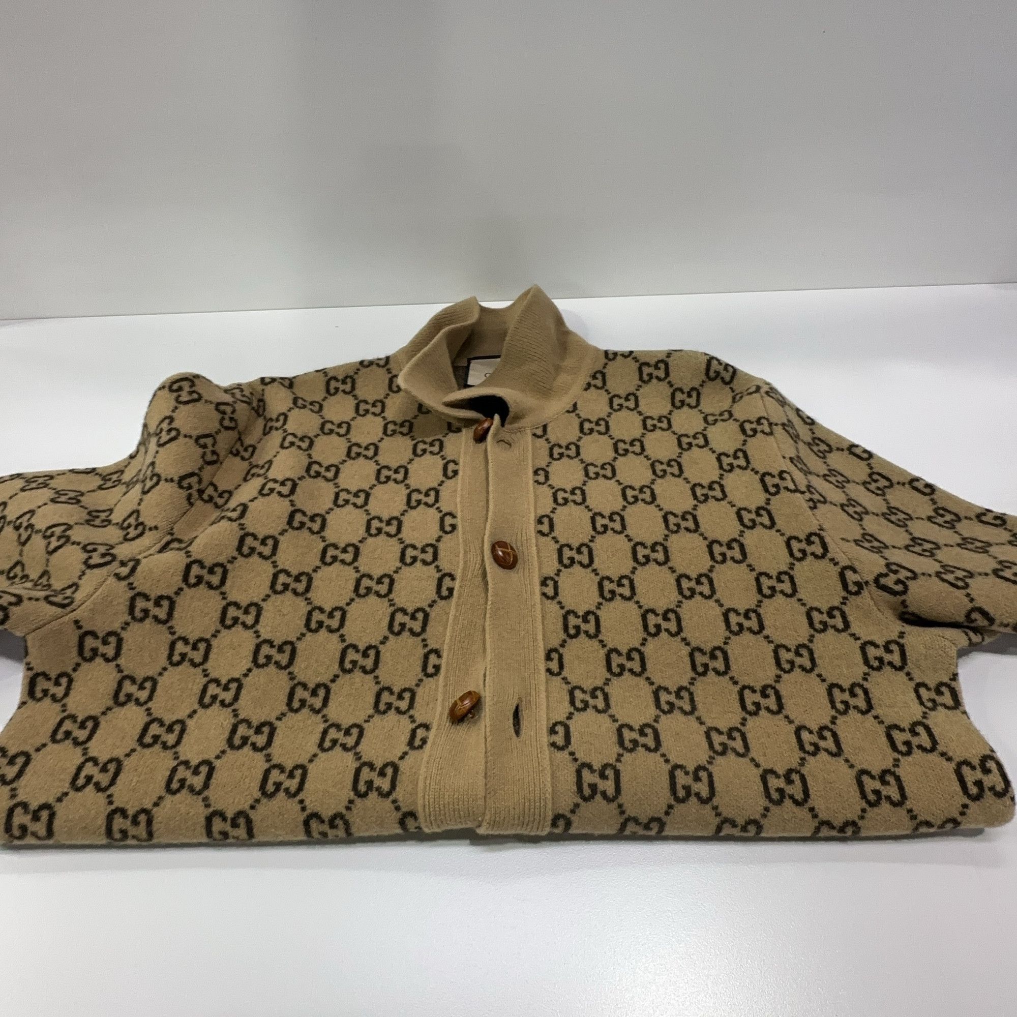 Gucci Gucci GG Monogram Cardigan Size L Size US L / EU 52-54 / 3 - 8 Thumbnail