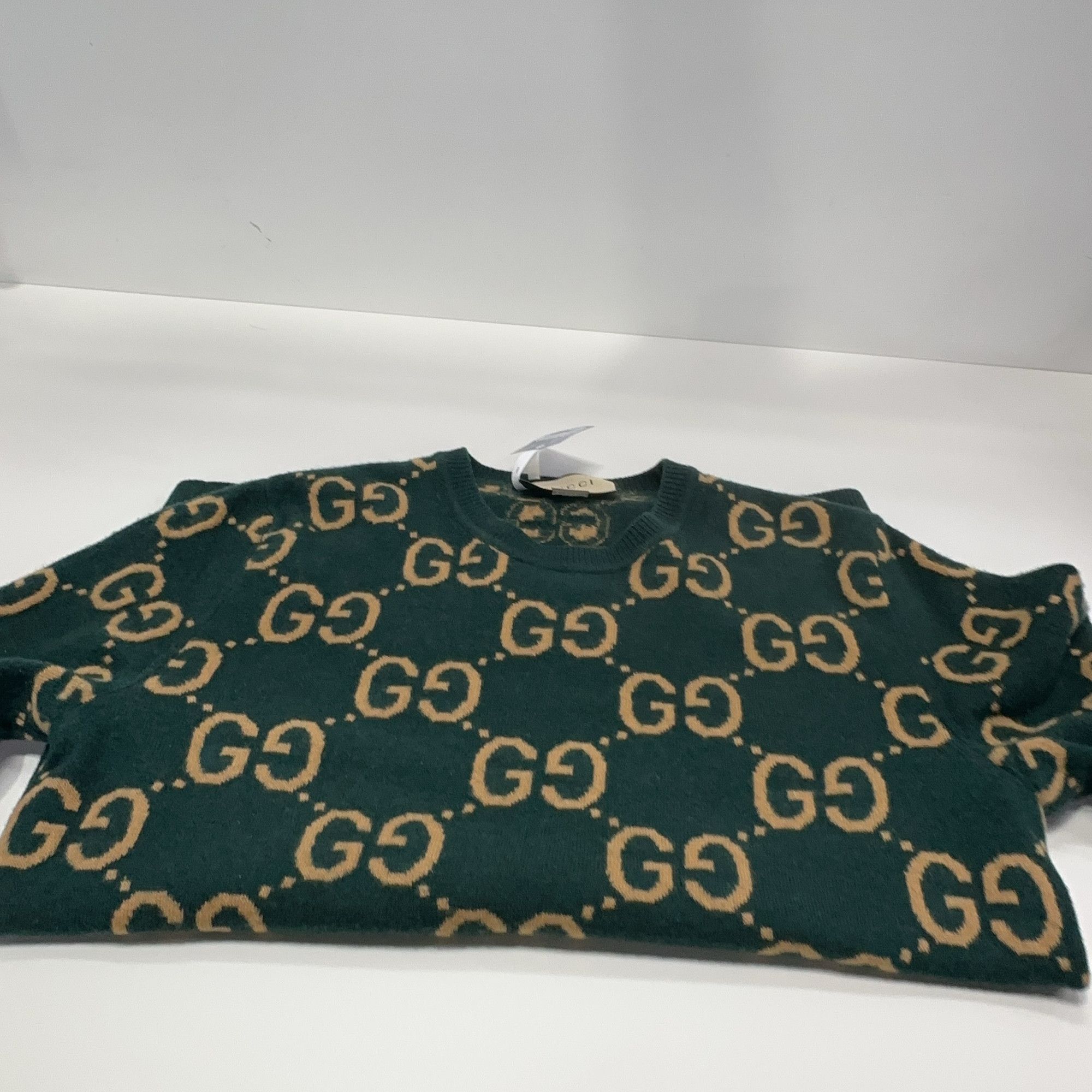 Gucci Gucci GG Jacquard Wool Sweater XS Size US XS / EU 42 / 0 - 8 Thumbnail