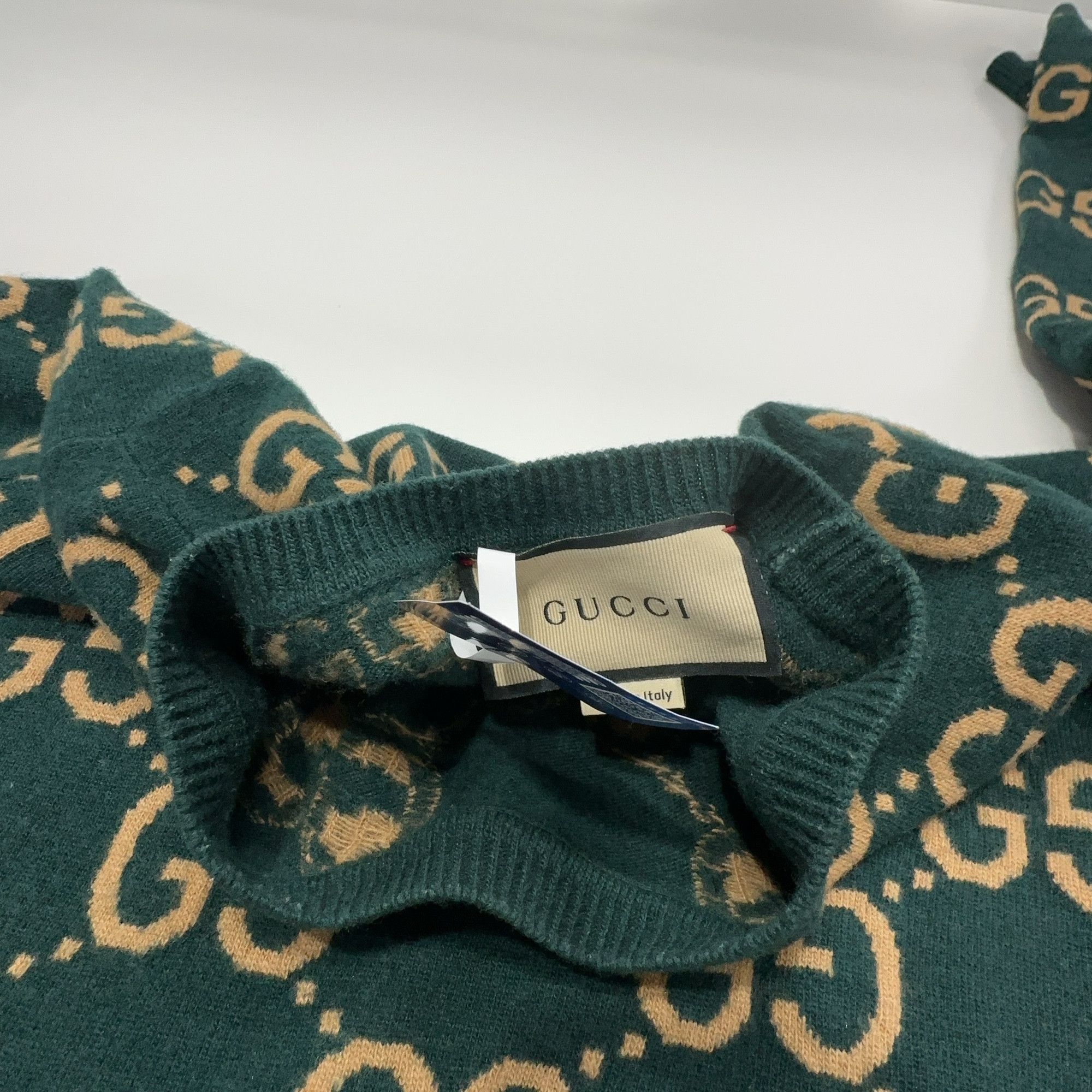 Gucci Gucci GG Jacquard Wool Sweater XS Size US XS / EU 42 / 0 - 7 Thumbnail
