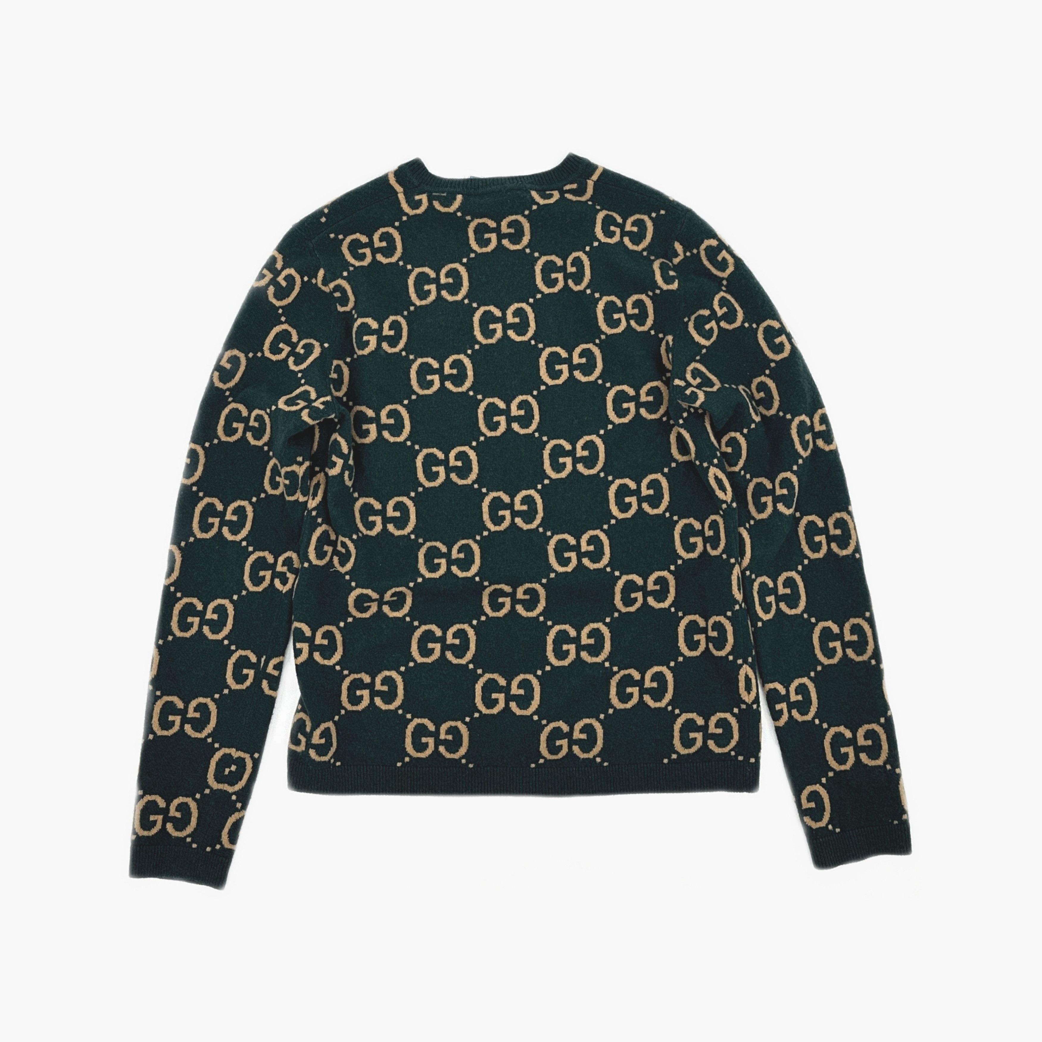 Gucci Gucci GG Jacquard Wool Sweater XS Size US XS / EU 42 / 0 - 3 Thumbnail