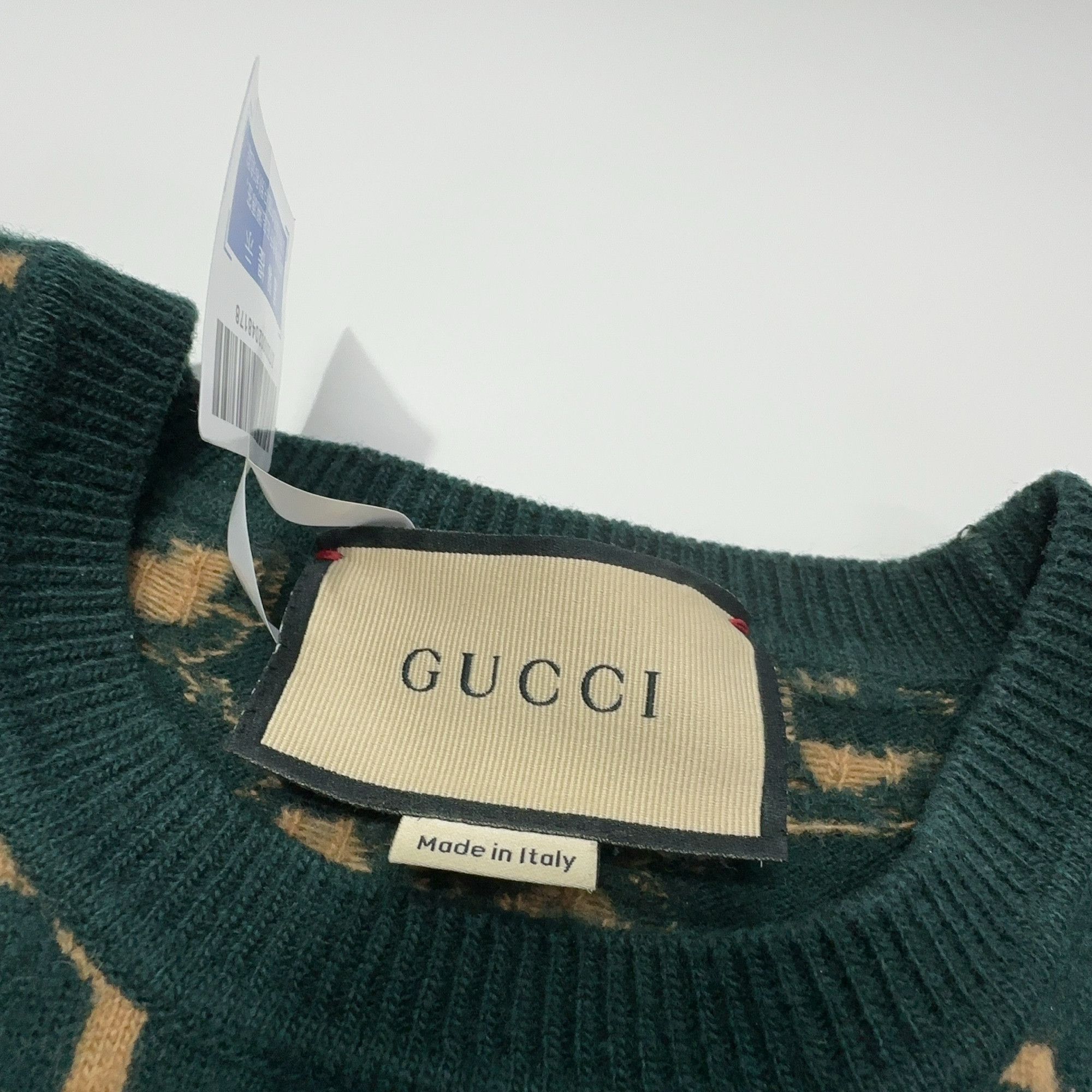 Gucci Gucci GG Jacquard Wool Sweater XS Size US XS / EU 42 / 0 - 6 Thumbnail