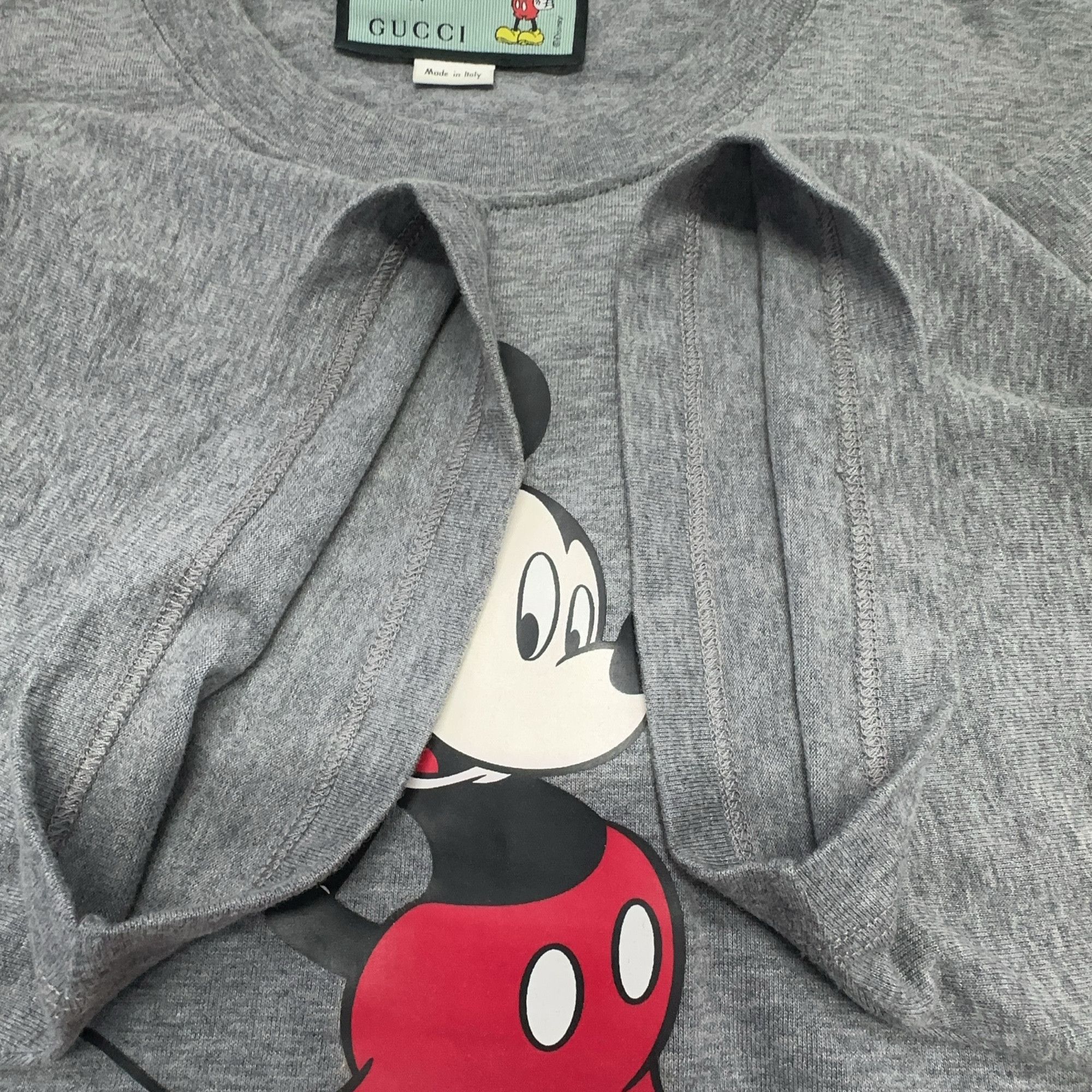 Gucci Gucci x Disney Mickey Mouse Print T-Shirt S Size US S / EU 44-46 / 1 - 9 Thumbnail