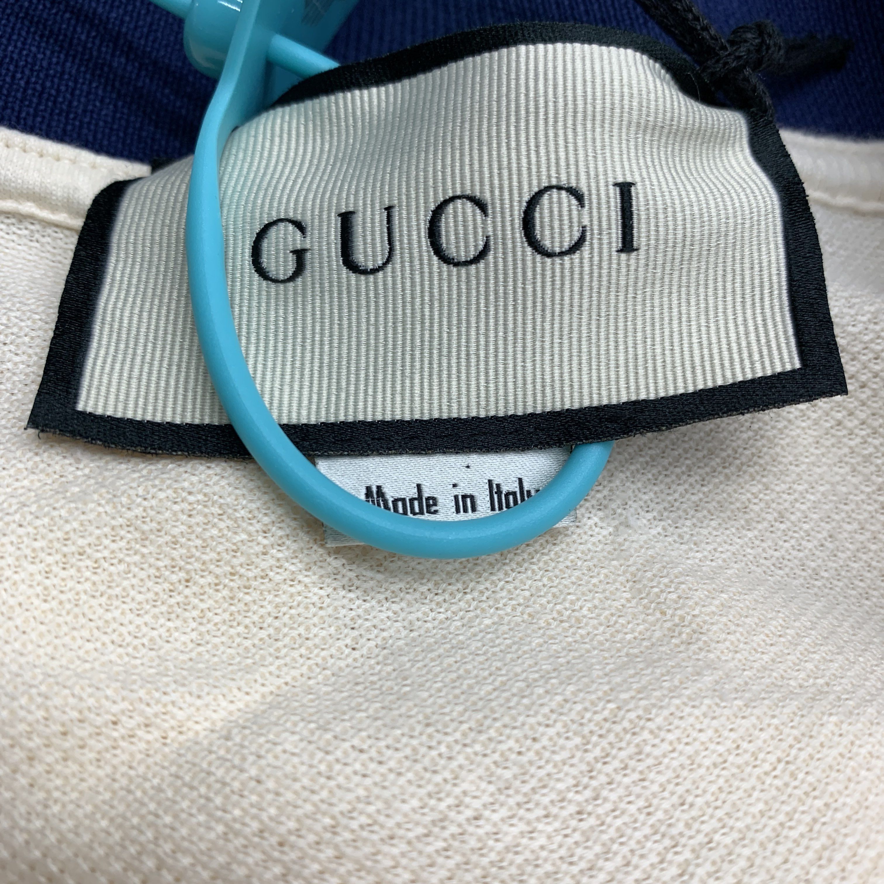 Gucci Gucci Interlocking G Stripe Polo Shirt L Size US L / EU 52-54 / 3 - 3 Thumbnail