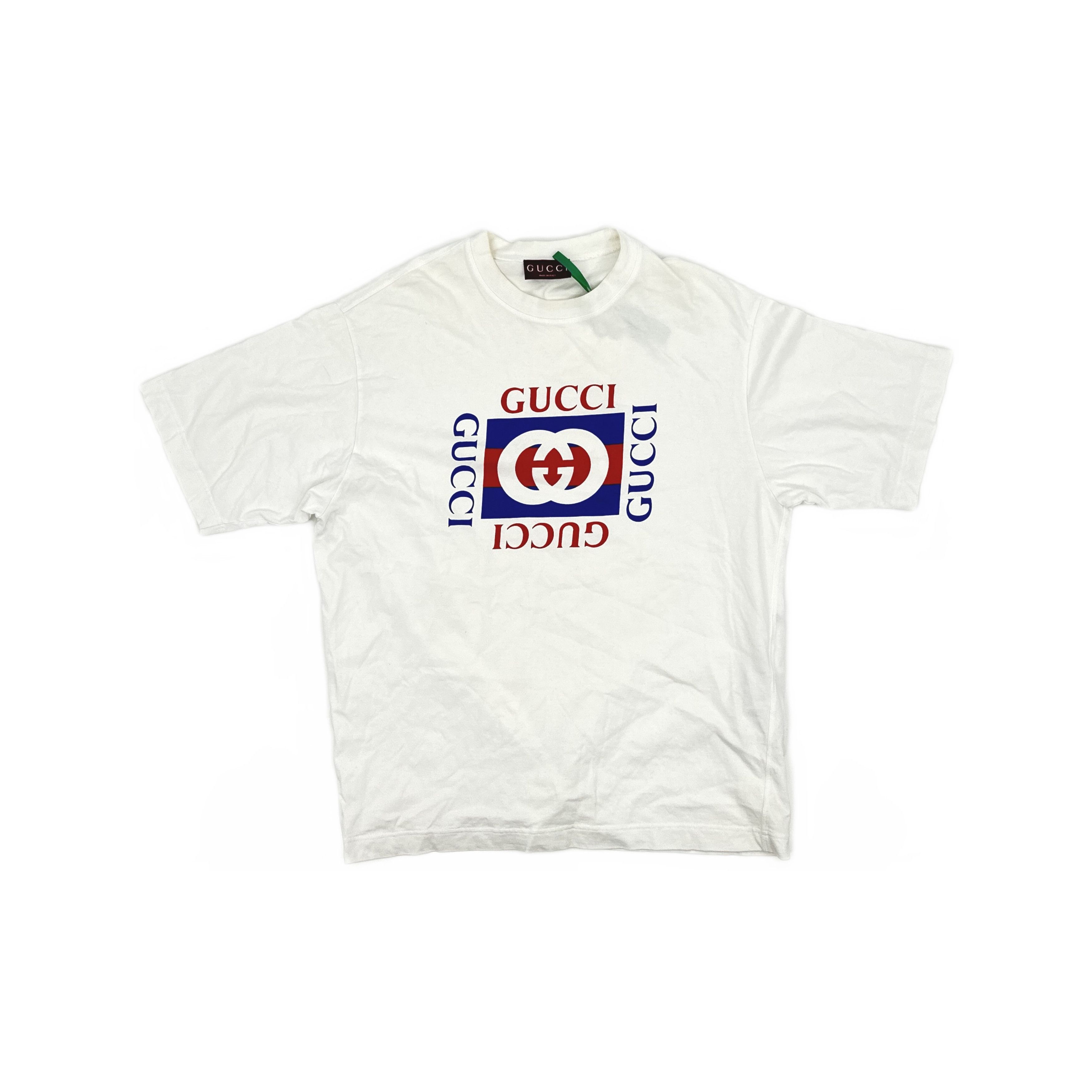 Gucci Gucci Lido Logo Print T-Shirt Size L Size US L / EU 52-54 / 3 - 2 Thumbnail