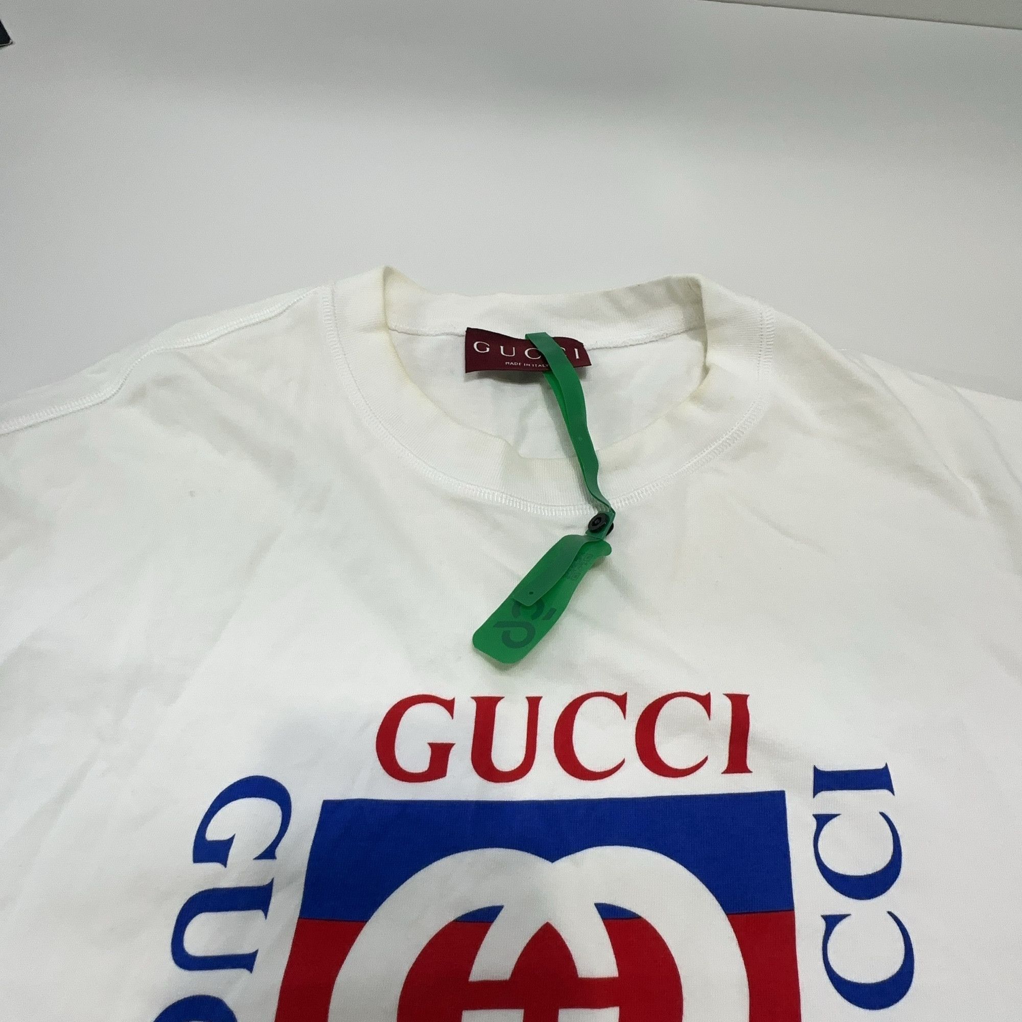 Gucci Gucci Lido Logo Print T-Shirt Size L Size US L / EU 52-54 / 3 - 7 Thumbnail