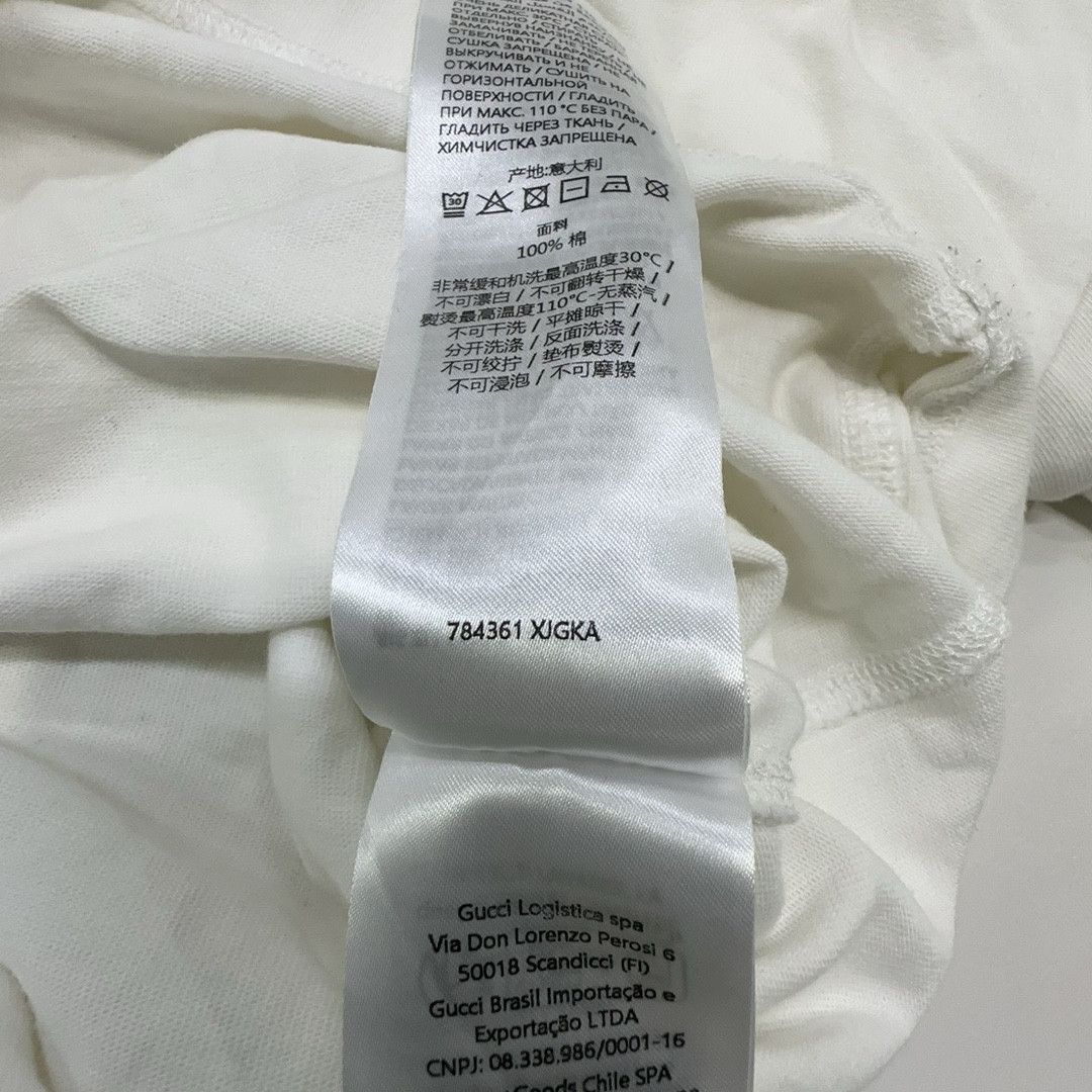 Gucci Gucci Lido Logo Print T-Shirt Size L Size US L / EU 52-54 / 3 - 4 Thumbnail