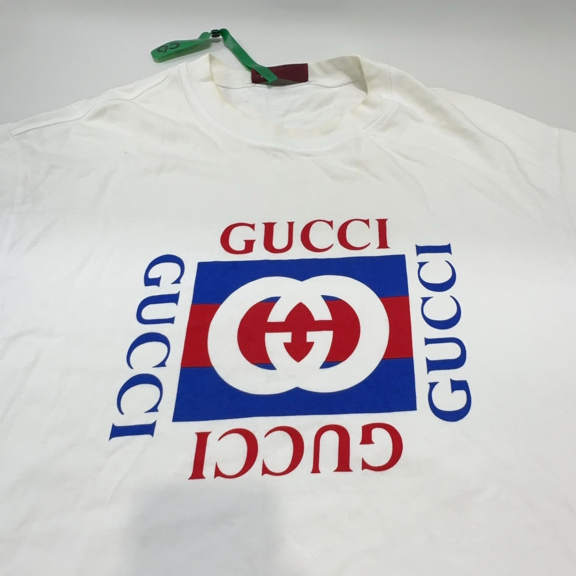 Gucci Gucci Lido Logo Print T-Shirt Size L Size US L / EU 52-54 / 3 - 9 Thumbnail