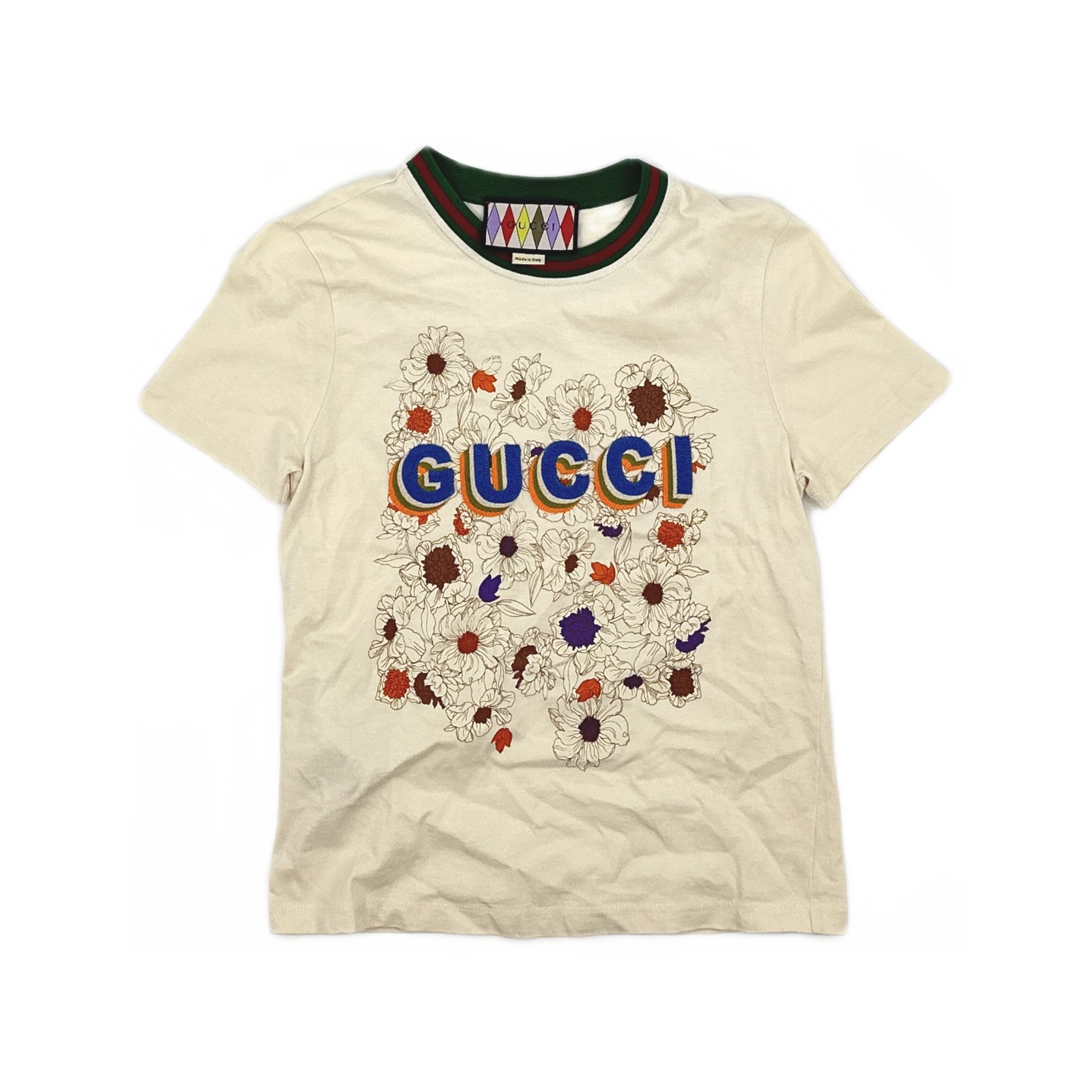 Gucci Gucci Lovelight Floral Print T-Shirt S Size S / US 4 / IT 40 - 2 Thumbnail