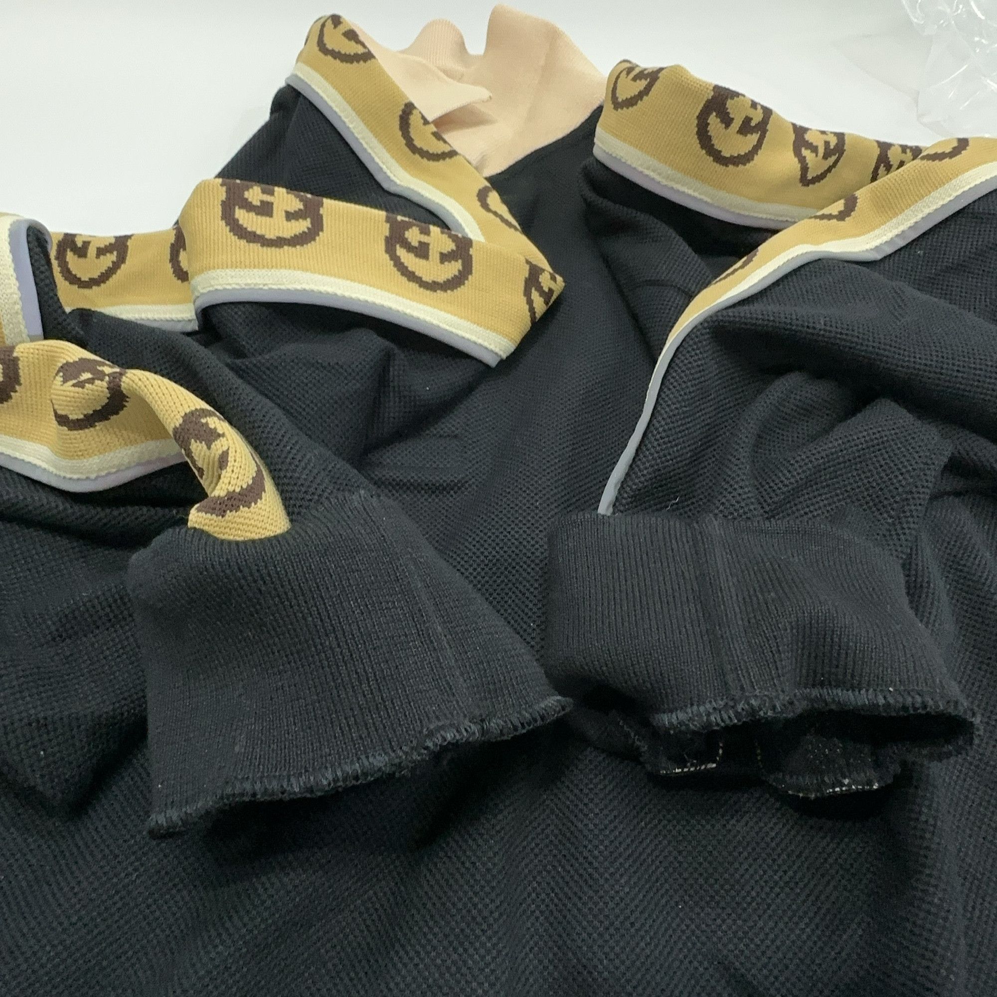 Gucci Gucci Side Stripe Long Sleeve Polo S Size US S / EU 44-46 / 1 - 9 Thumbnail