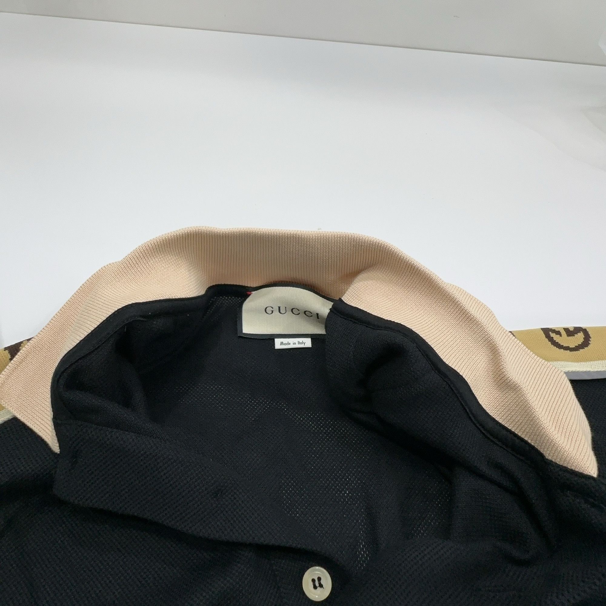 Gucci Gucci Side Stripe Long Sleeve Polo S Size US S / EU 44-46 / 1 - 7 Thumbnail