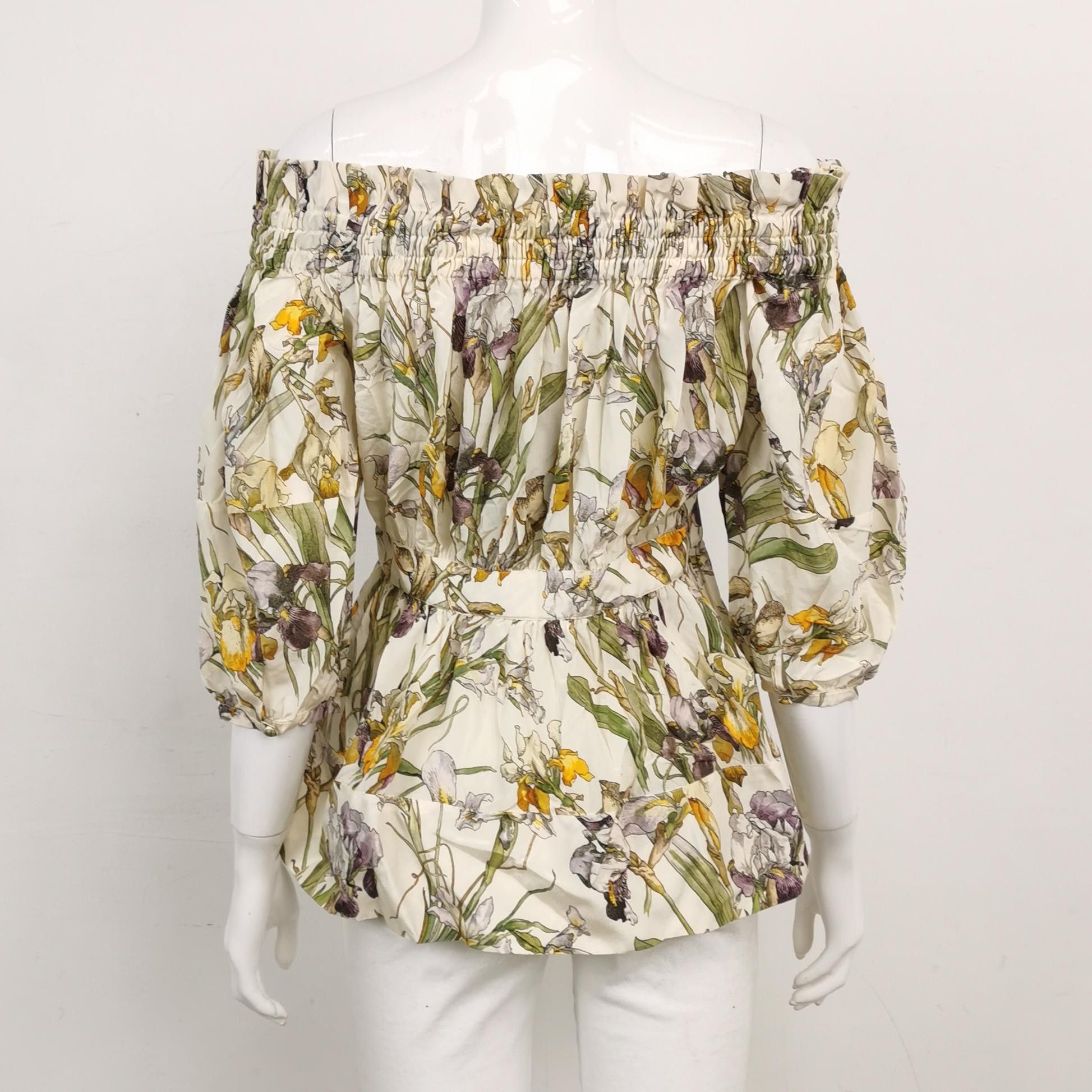 Alexander McQueen Alexander McQueen Women m Short Sleeve Shirts Size M / US 6-8 / IT 42-44 - 2 Thumbnail